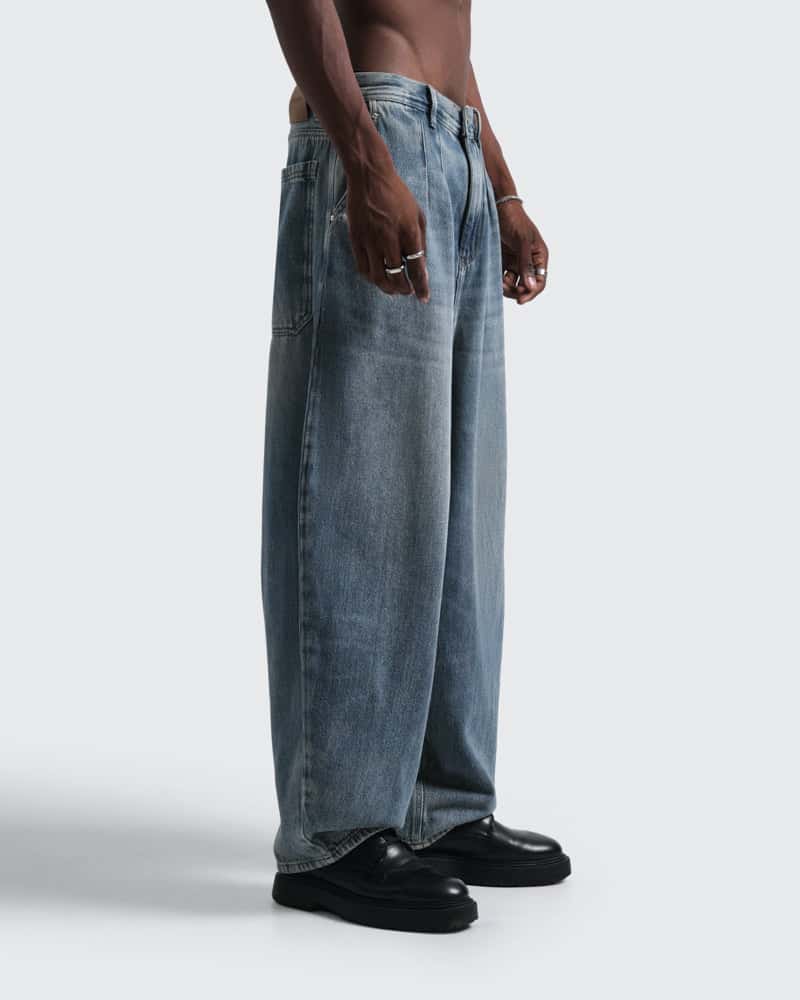 Jeans Azul Barrel Gravity
