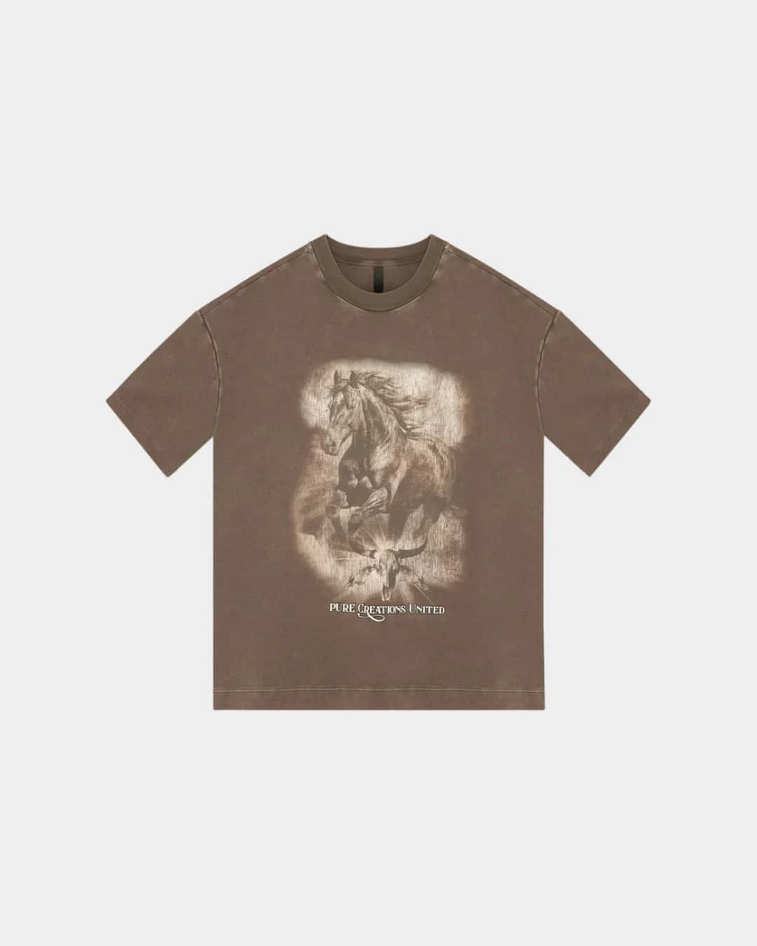 BEFORE THE WEST BROWN T-SHIRT - miniatura 1