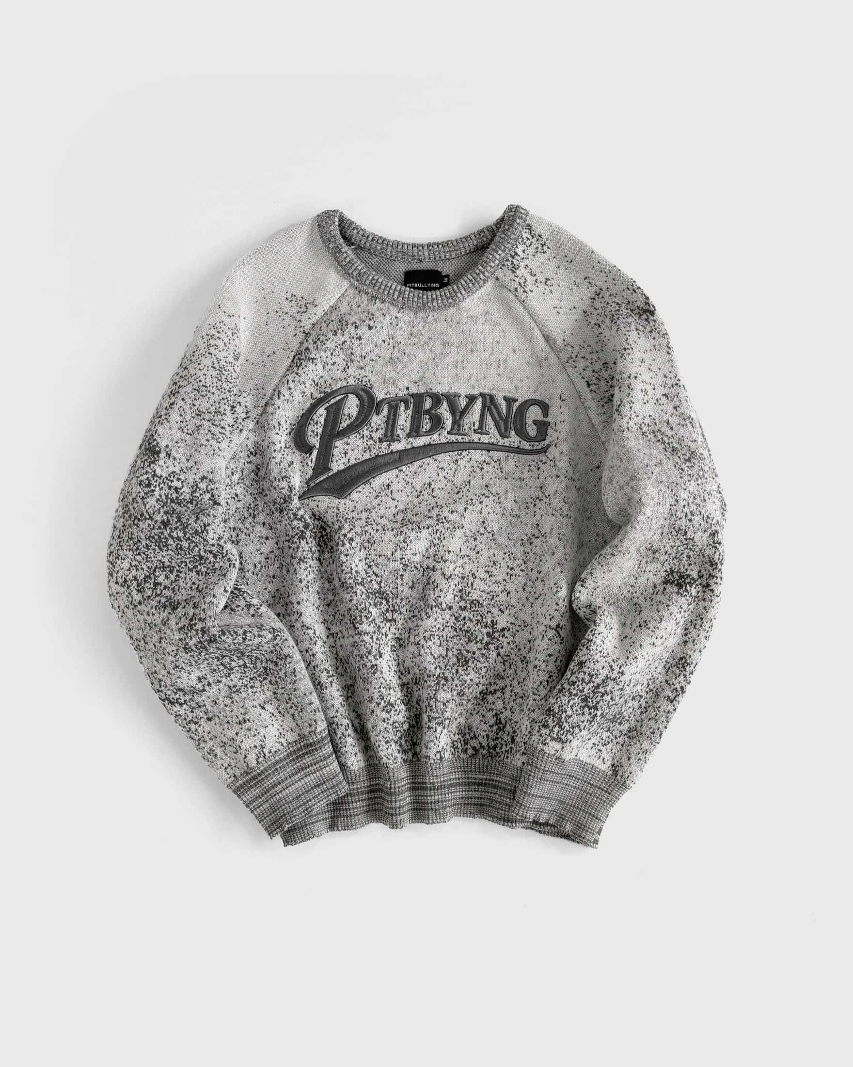 KNIT PITBULLYING GRIS - miniatura 1