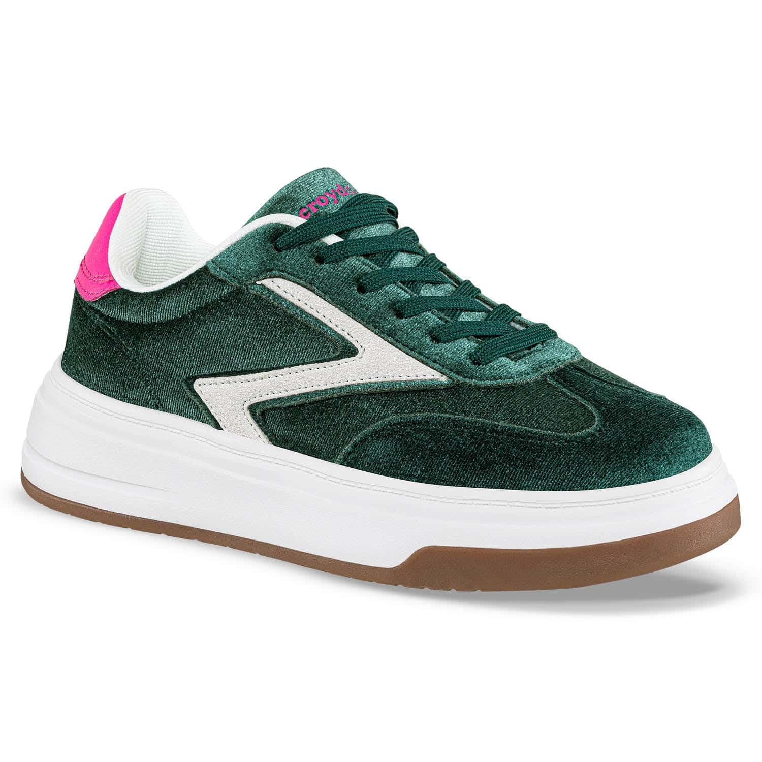 Tenis Casuales Slinder Verde Croydon para Mujer