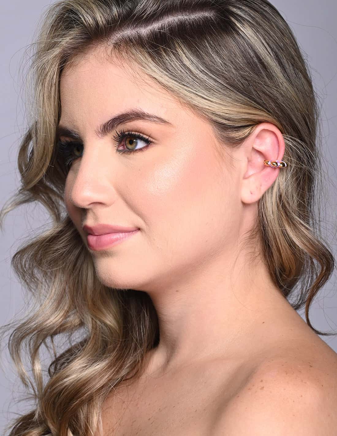 Ear Cuff Cloud Lilac - miniatura 2
