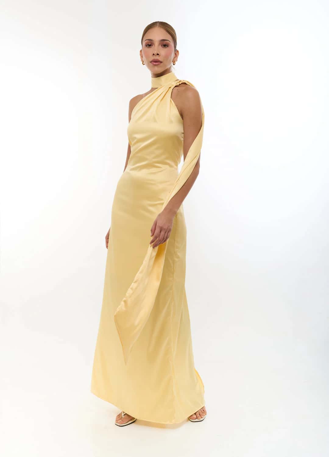 Vestido Maid Of Honor Amarillo