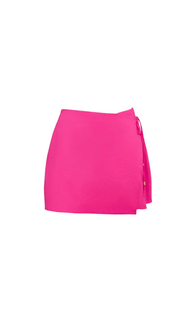 SHORT ALCANTARA