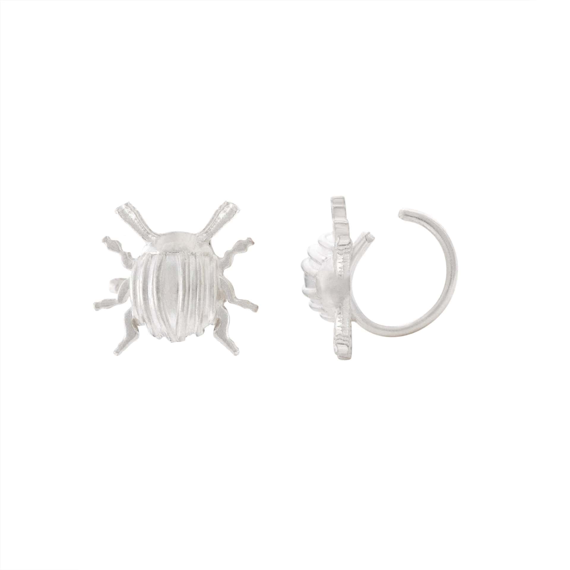 Tiny Beetle Ear Cuff - miniatura 1