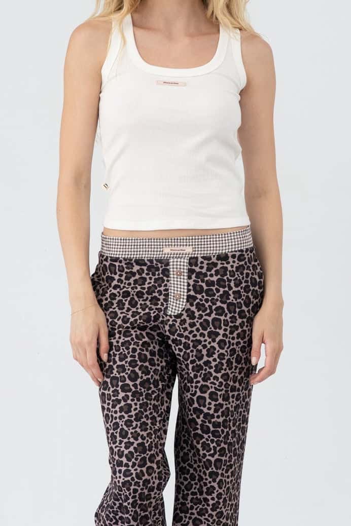 Set Pantalon London Midnight Leopard
