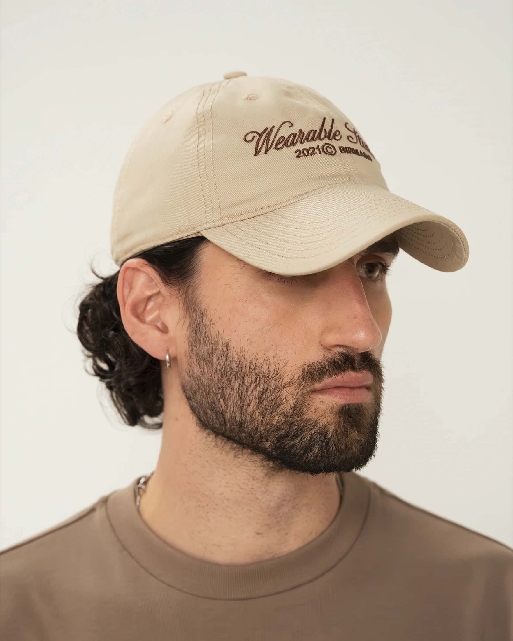 WEARABLE BEIGE CAP - miniatura 3