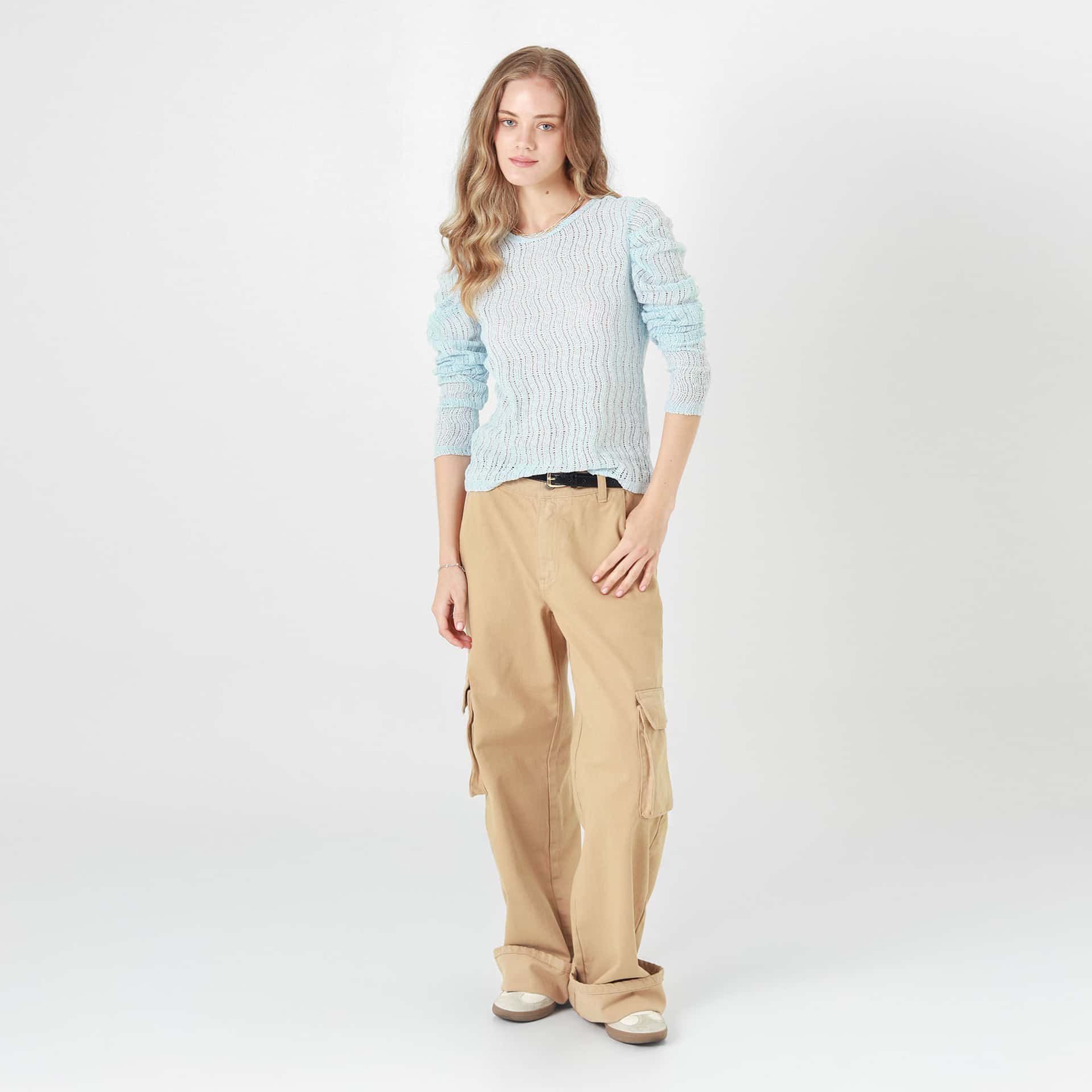 Pantalon Tiro Alto Bota Recta