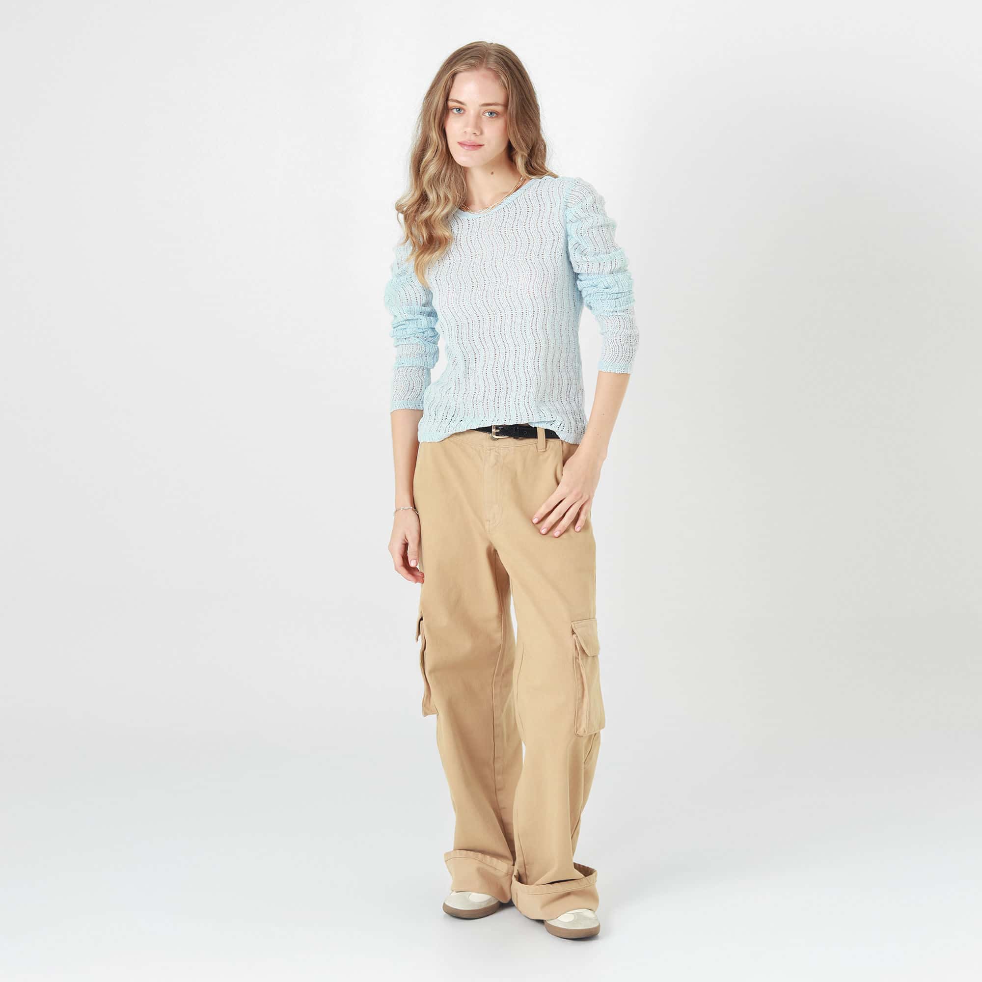 Pantalon Tiro Alto Bota Recta