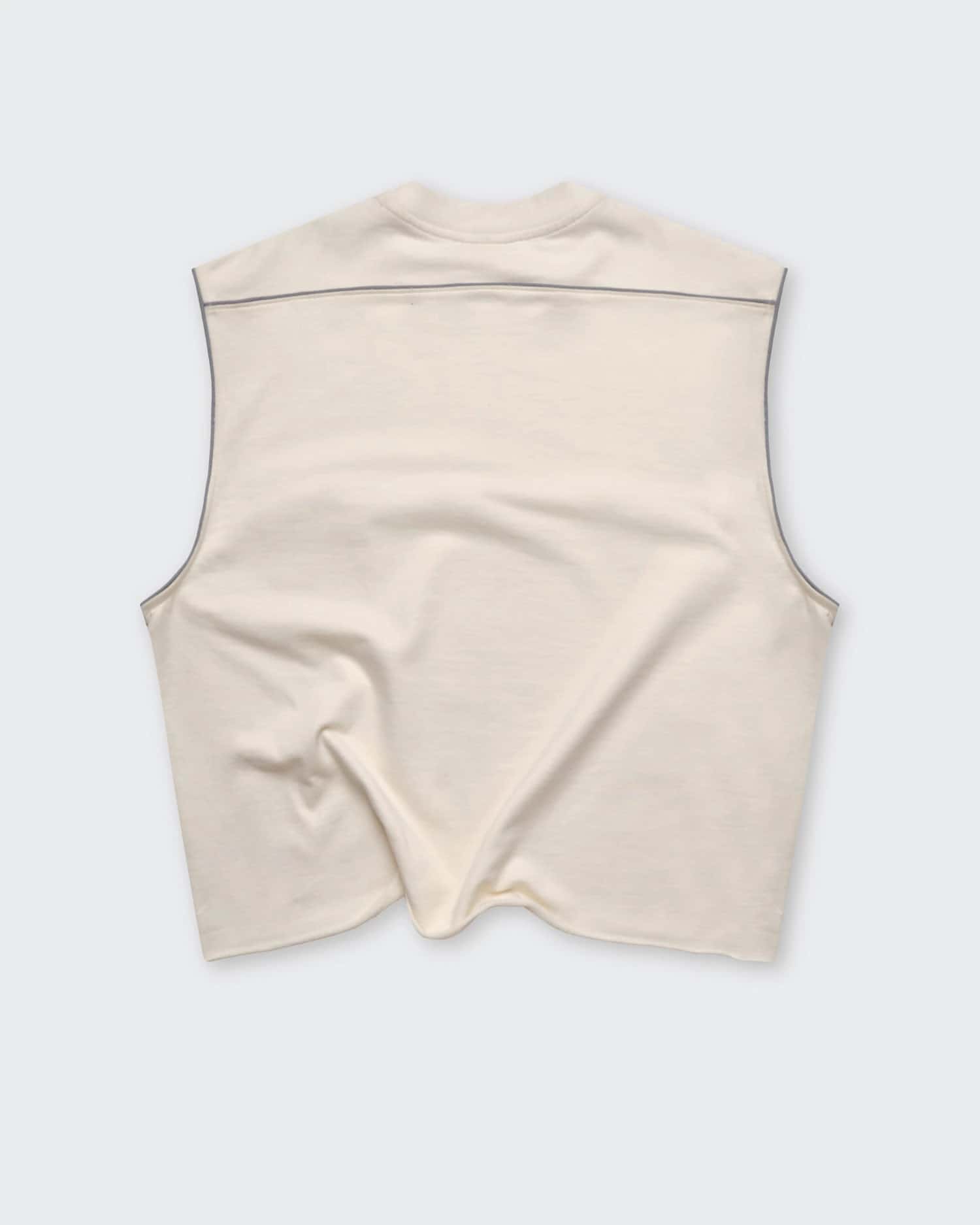 Camiseta Ivory Tank Boxy  - Edición Fast Love - miniatura 4