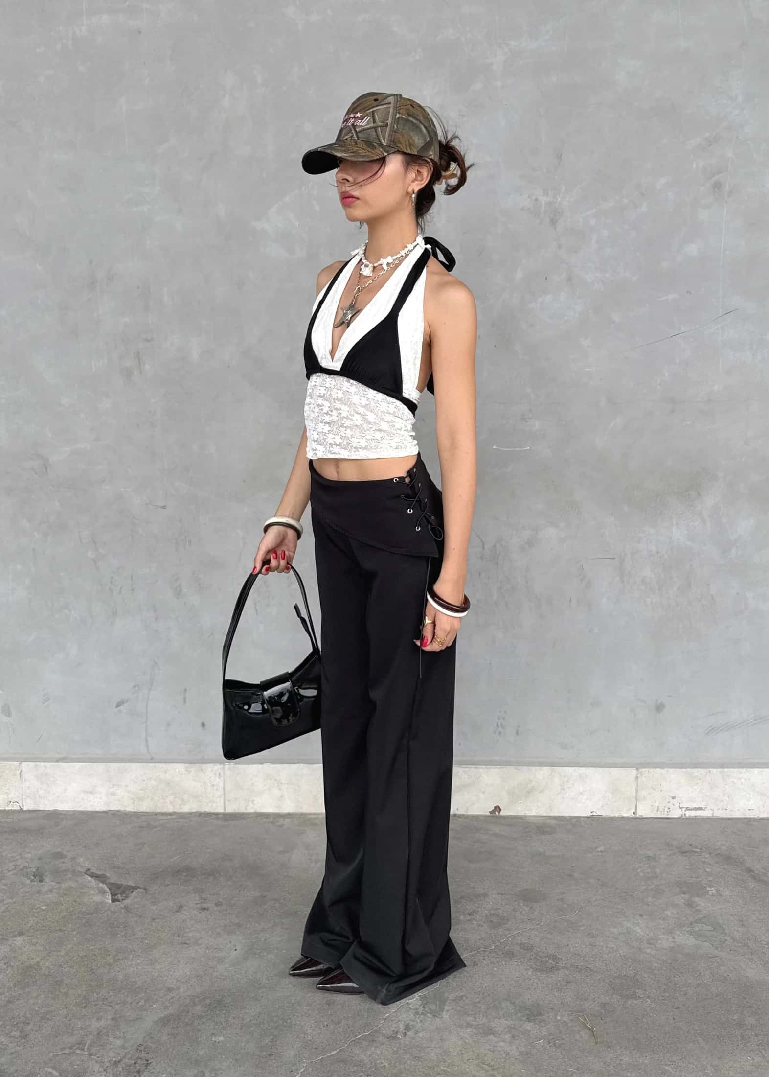 FLOSSIE PANTS NEGRO - miniatura 1