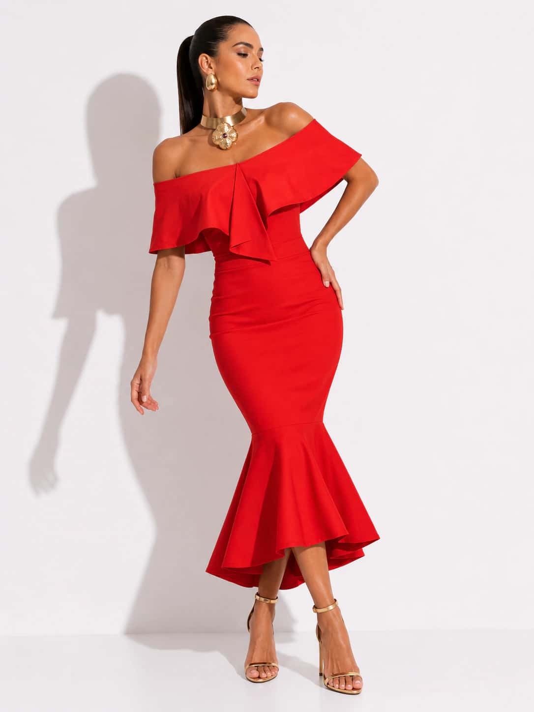 Vestido Odisea Rojo - miniatura 2