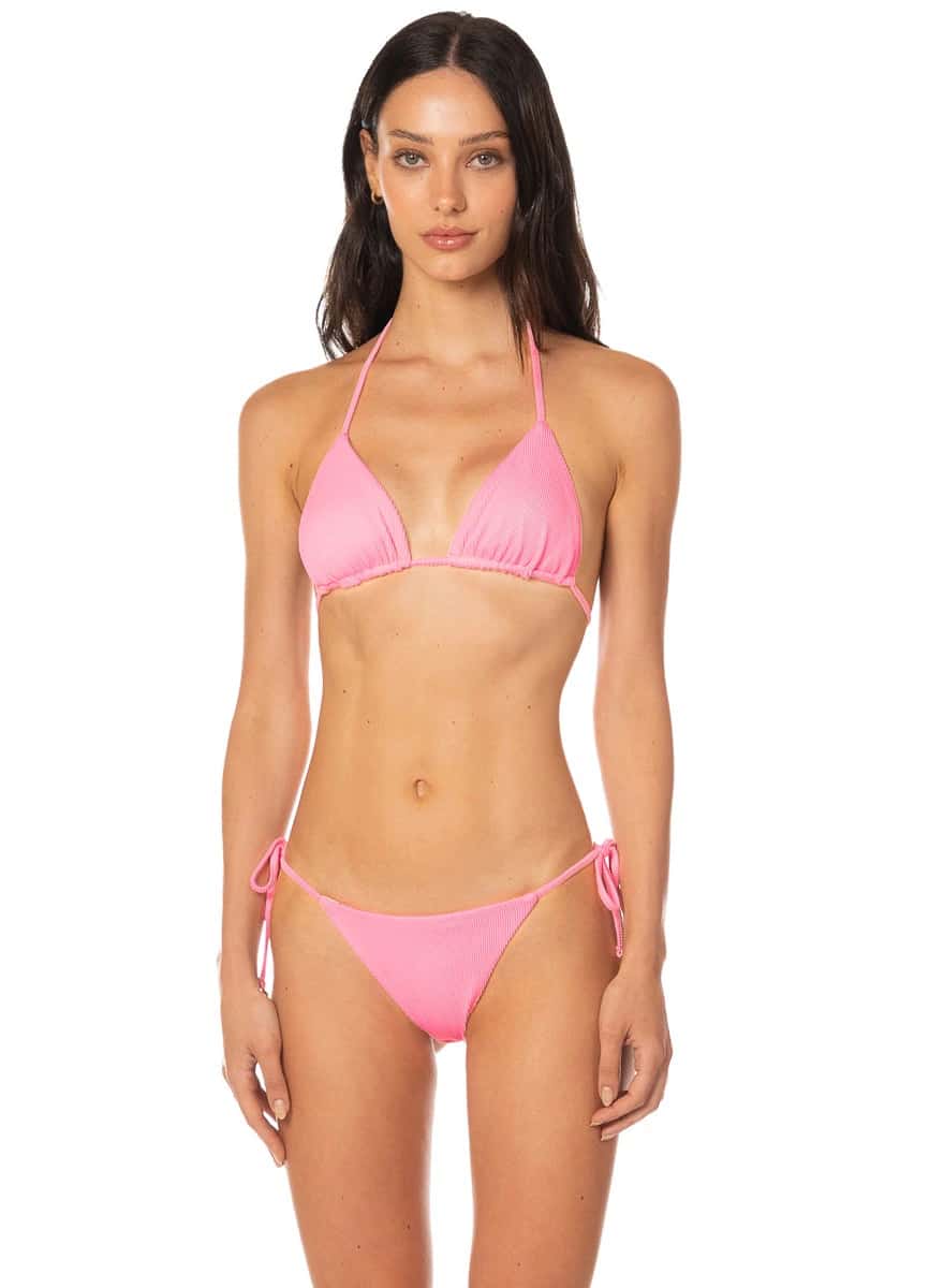 Maaji Rose Mirage Balmy Sliding Triangle Bikini Top