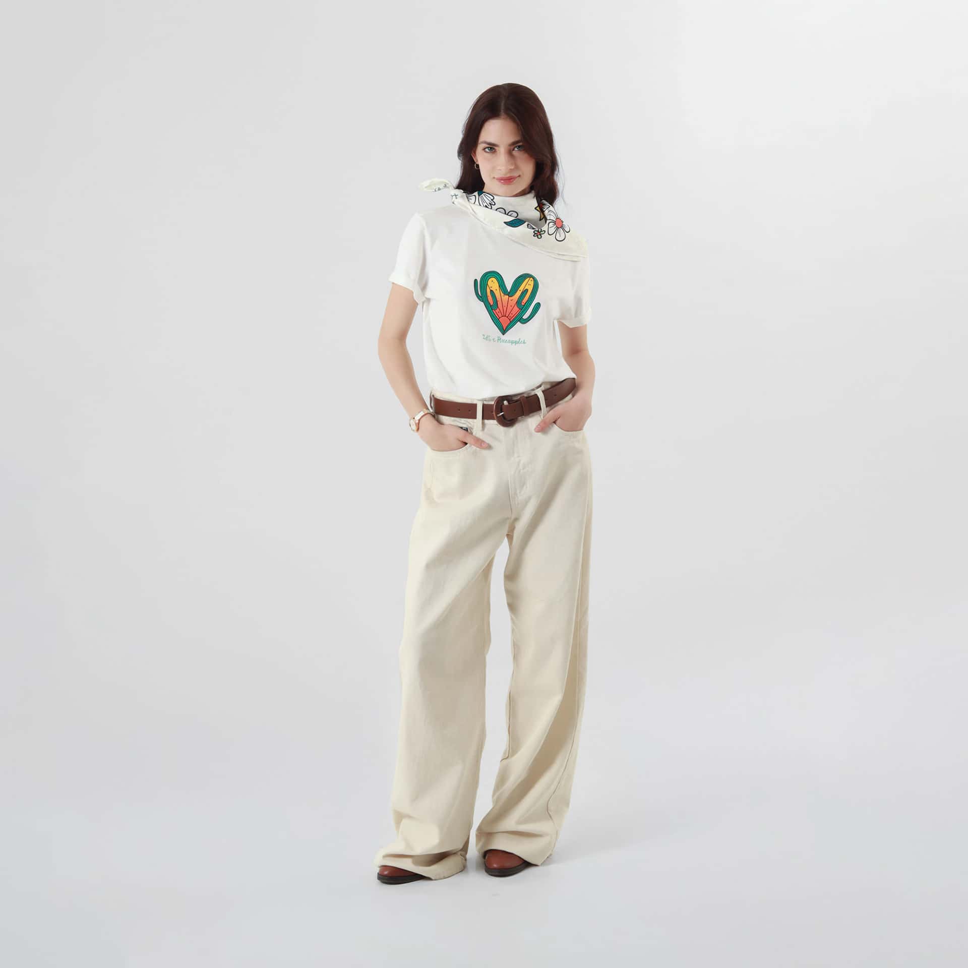 Camiseta Cactus Corazon FDS x Pineapples - miniatura 3