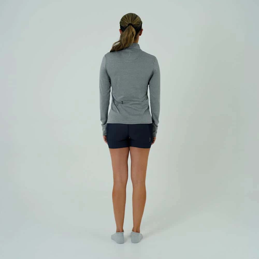 CAMISETA RUNNING MANGA LARGA ACTIVE GRAY PARA MUJER - miniatura 6