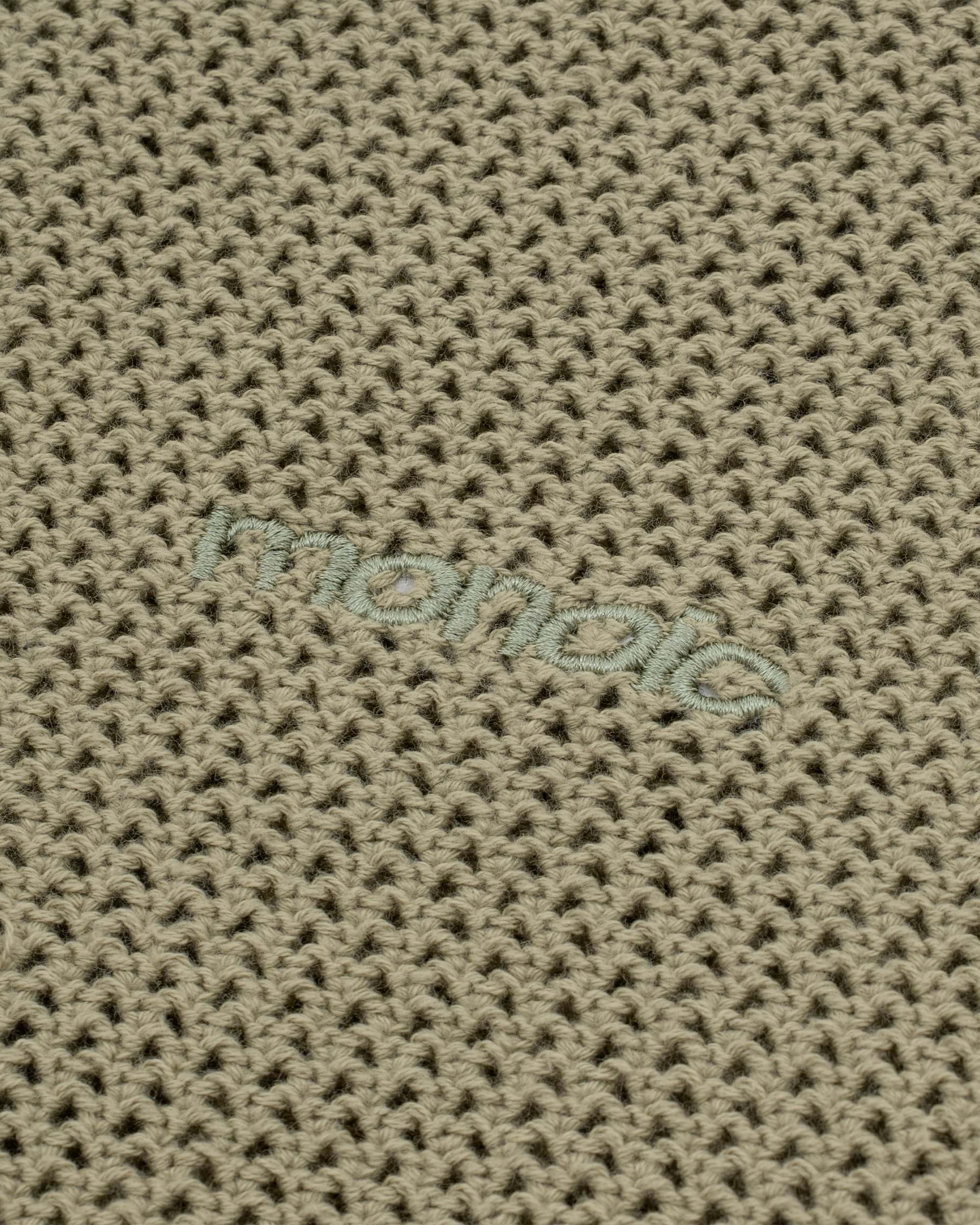 Knit Monogram Sweater - Verde Oliva - miniatura 6