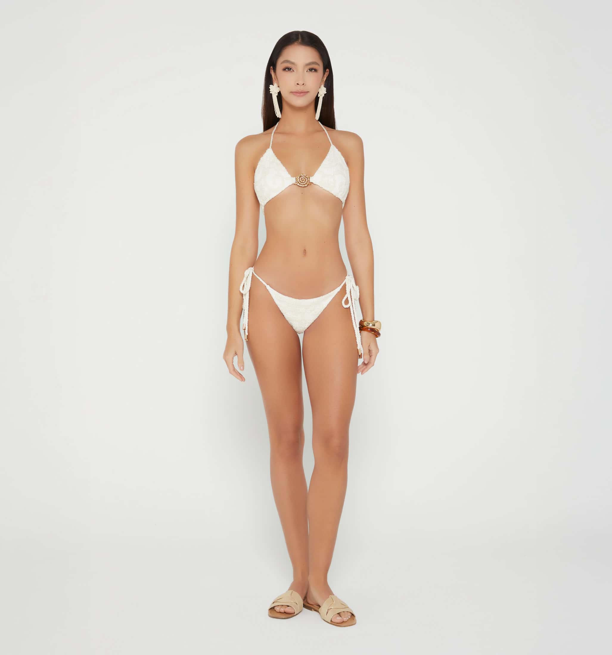 Vestido de baño panty bikini de amarre
