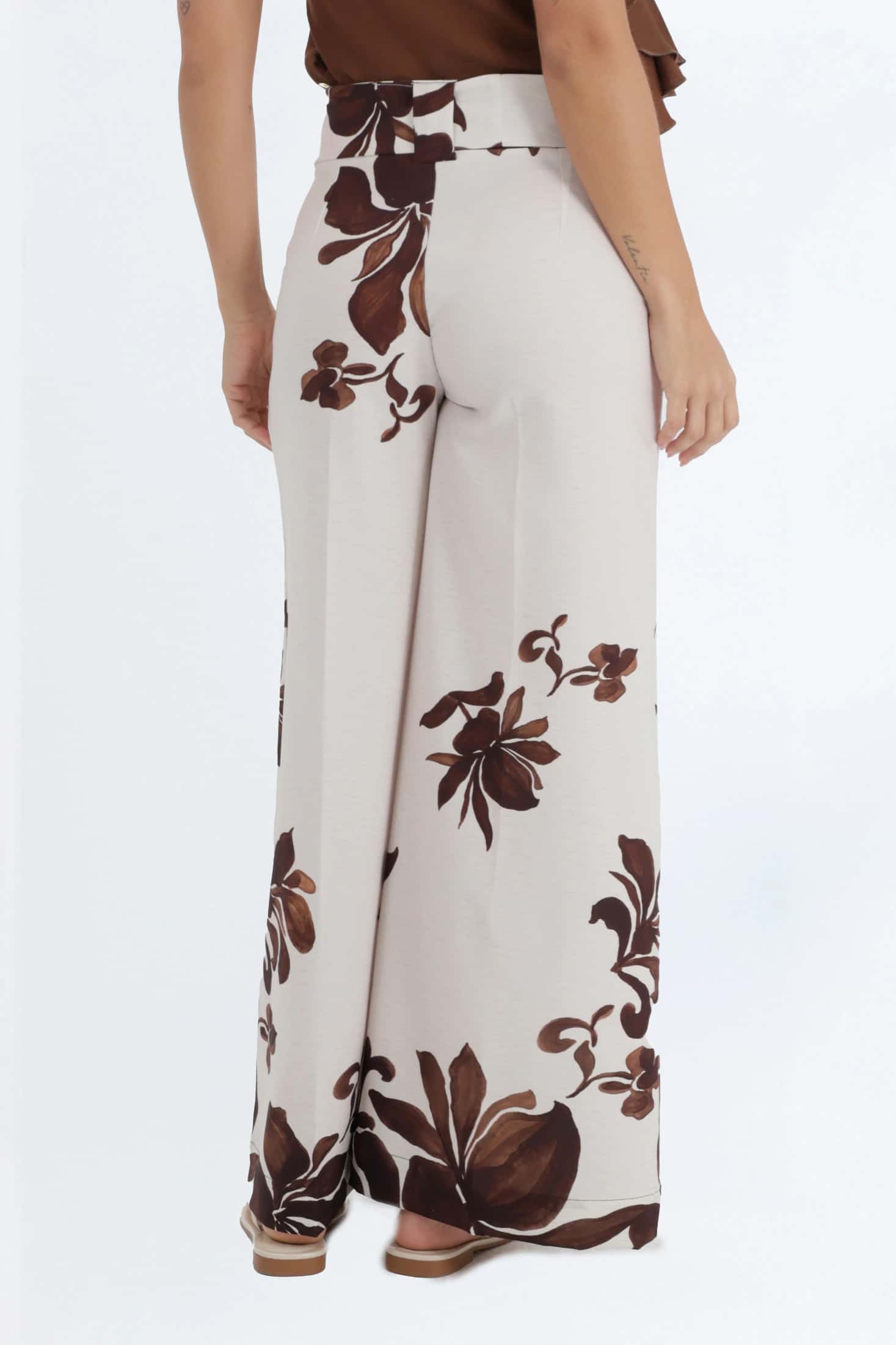 PANTALON ESTAMPADO CENEFA PARA MUJER 1196426 - miniatura 3
