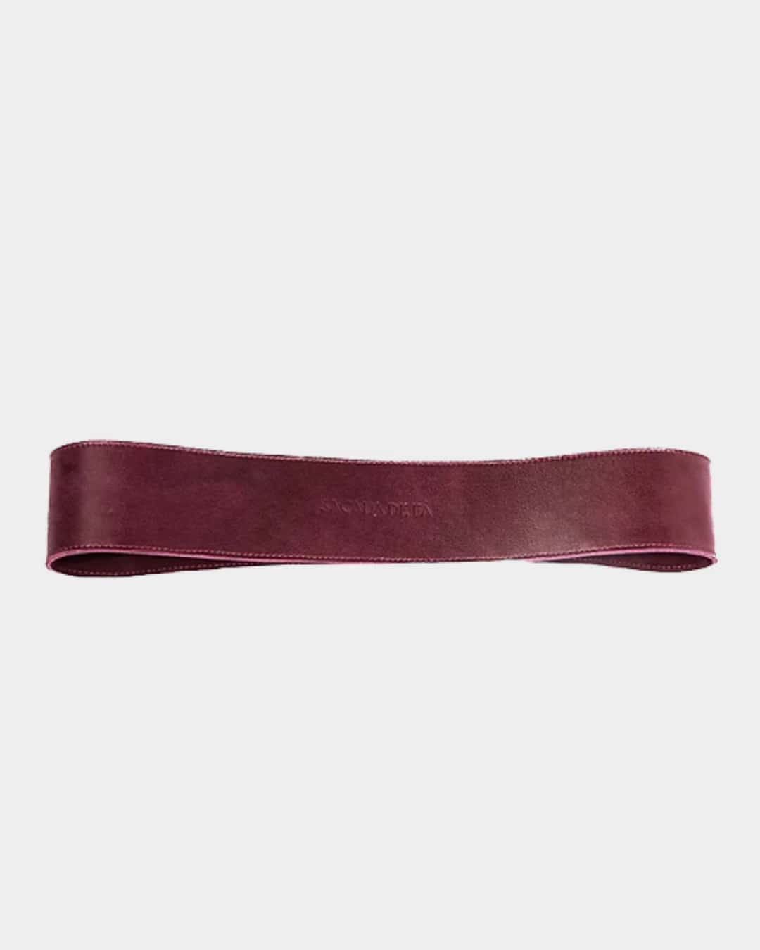 CINTURON DOBLE BURGUNDY - miniatura 2