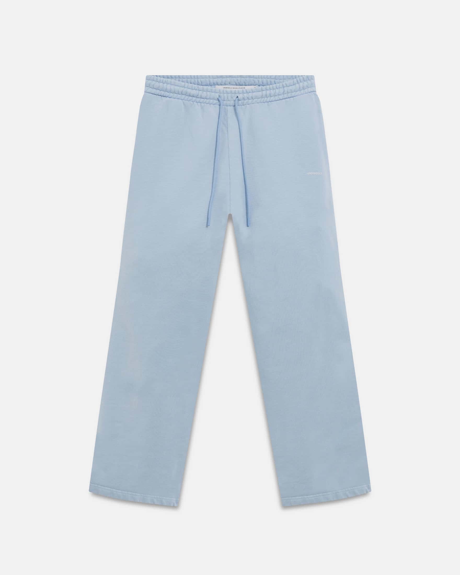 Basics Undergold Straight Pants Light Blue