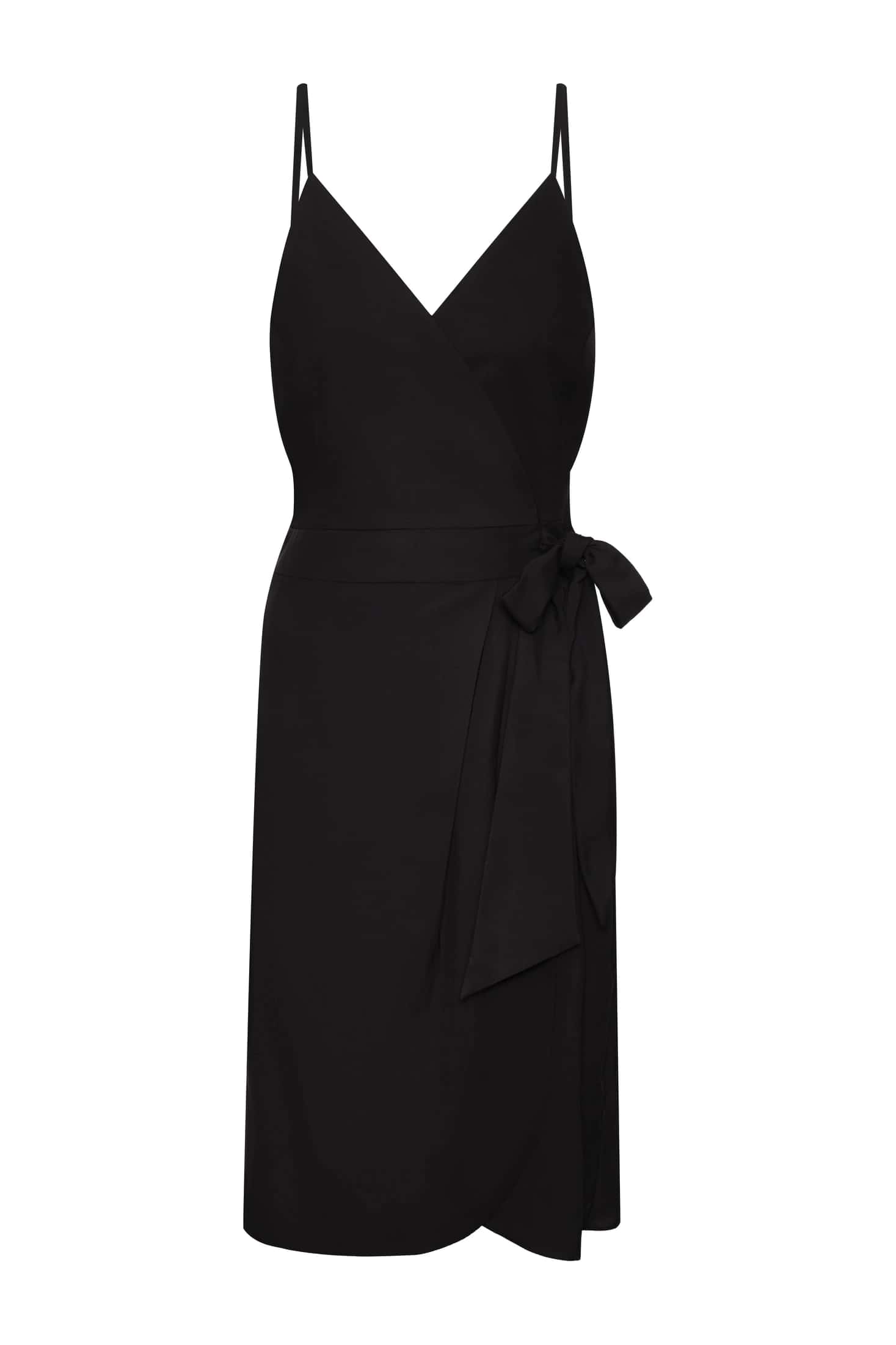 VESTIDO ESPEJISMO NOCTURNO NEGRO