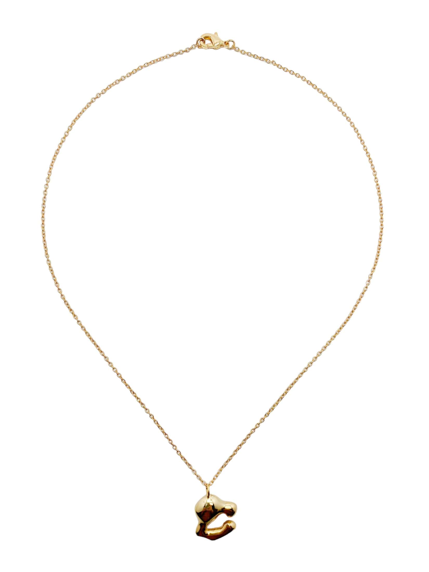 cadena letra cosmic water gold - miniatura 7