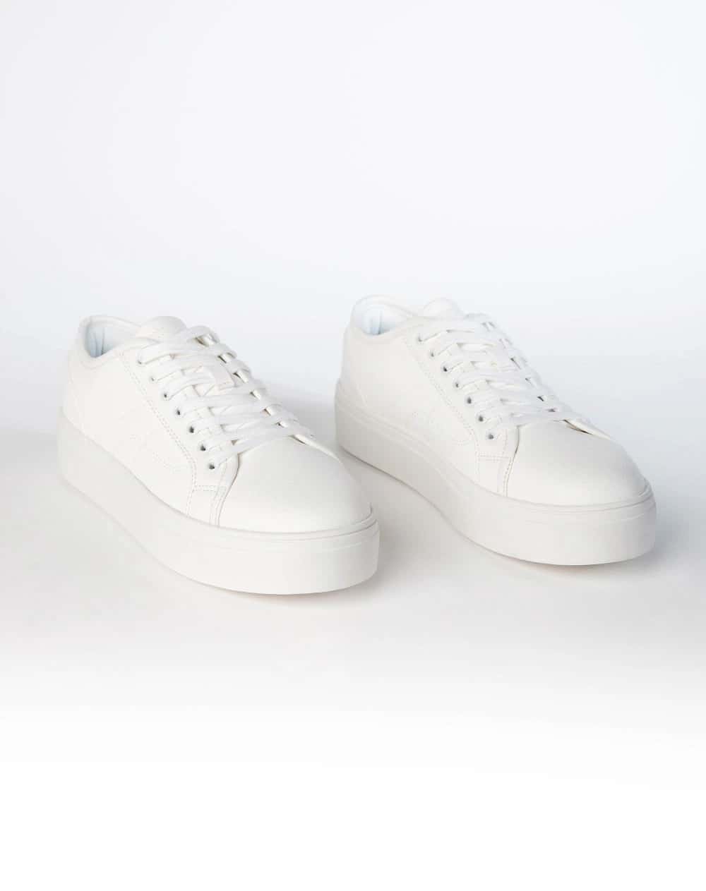 Tenis casuales blancos mujer