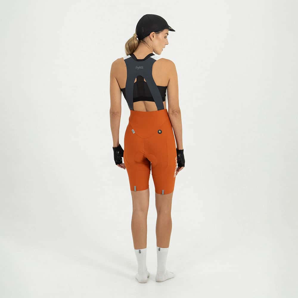 PANTALONETA CICLISMO GIRONA CARROT PARA MUJER - miniatura 2