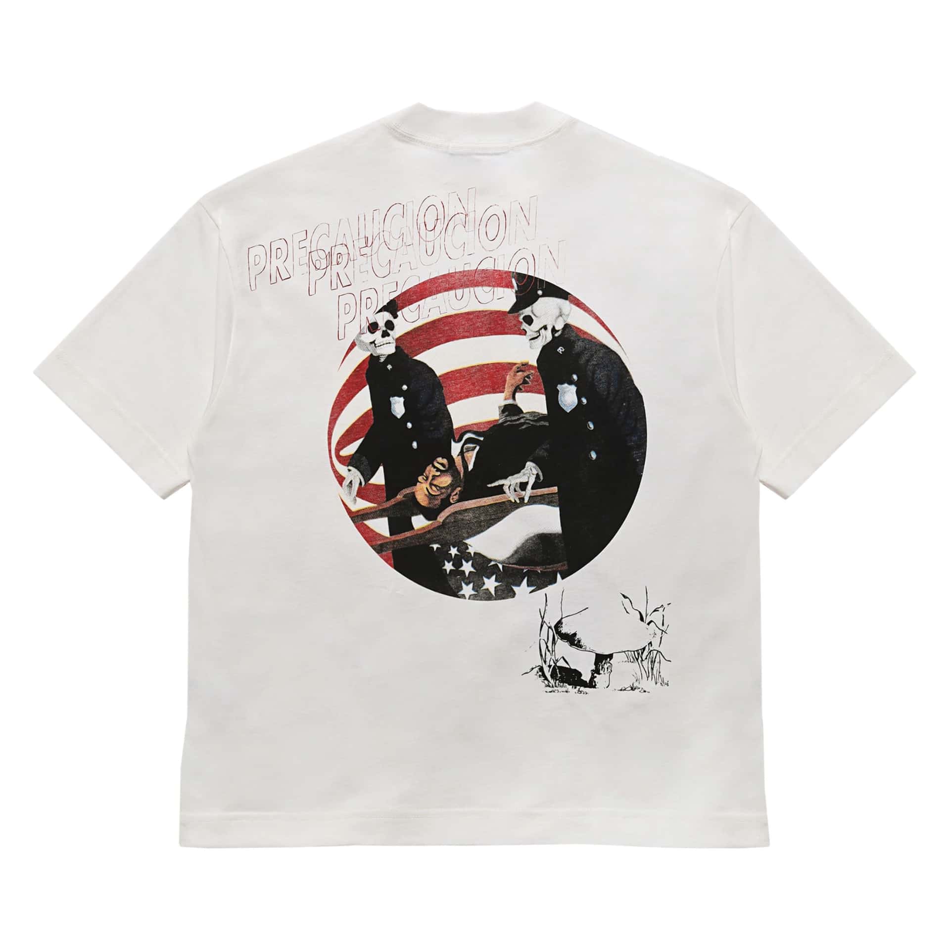 PRE-CAUCION CREME T-SHIRT - miniatura 2