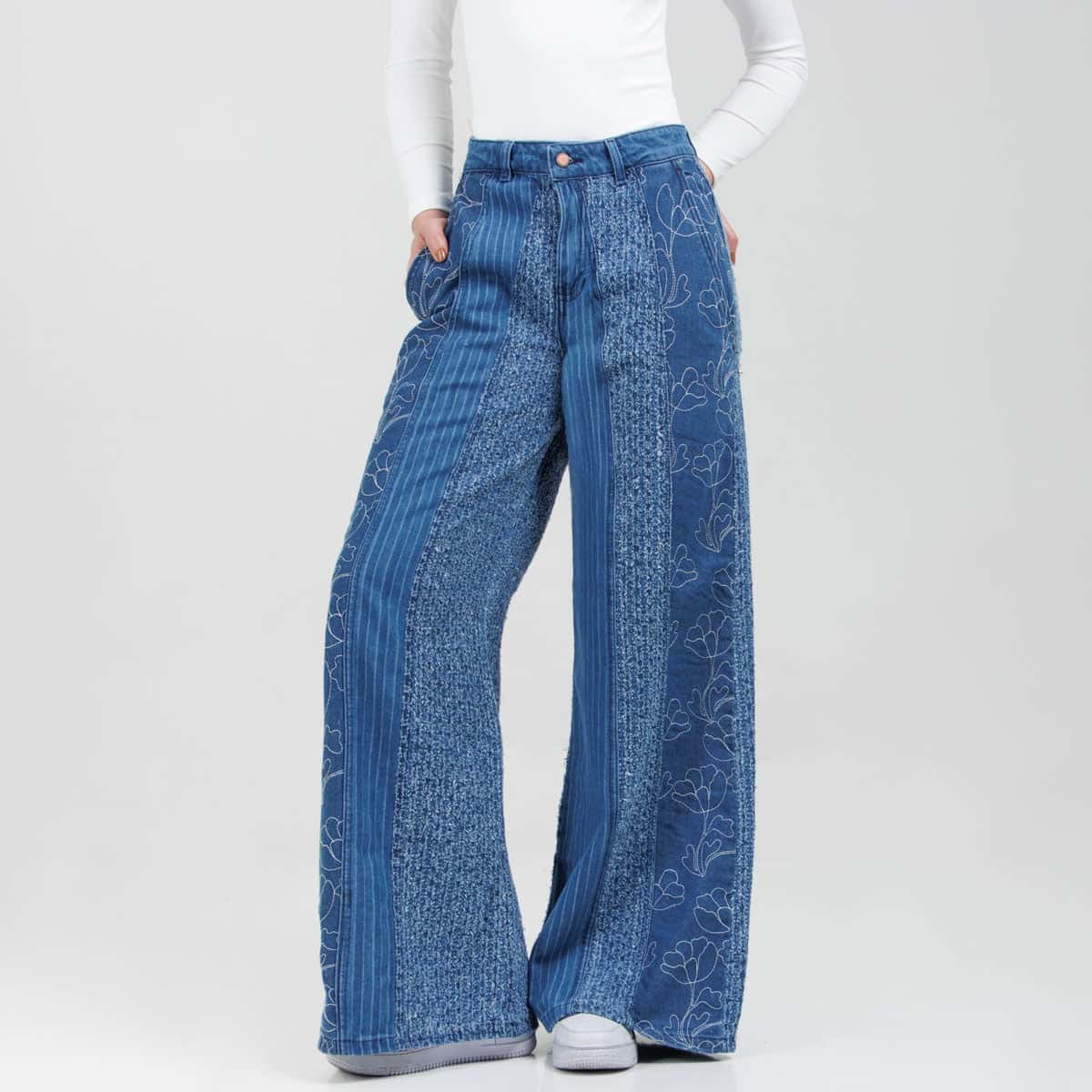 Jean Axspen Wide Leg Ax-3055 Rigido - miniatura 2