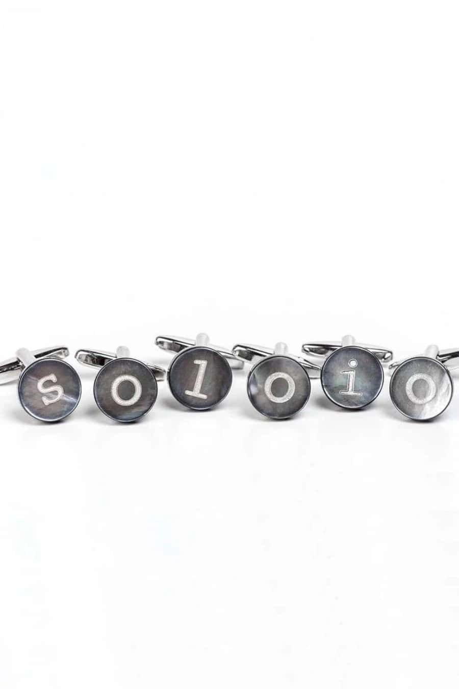 Men's alphabet letters twins