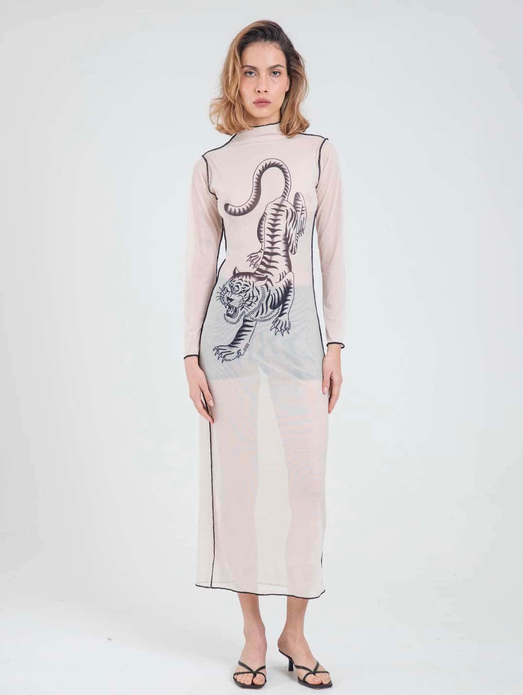 TIGER MESH DRESS