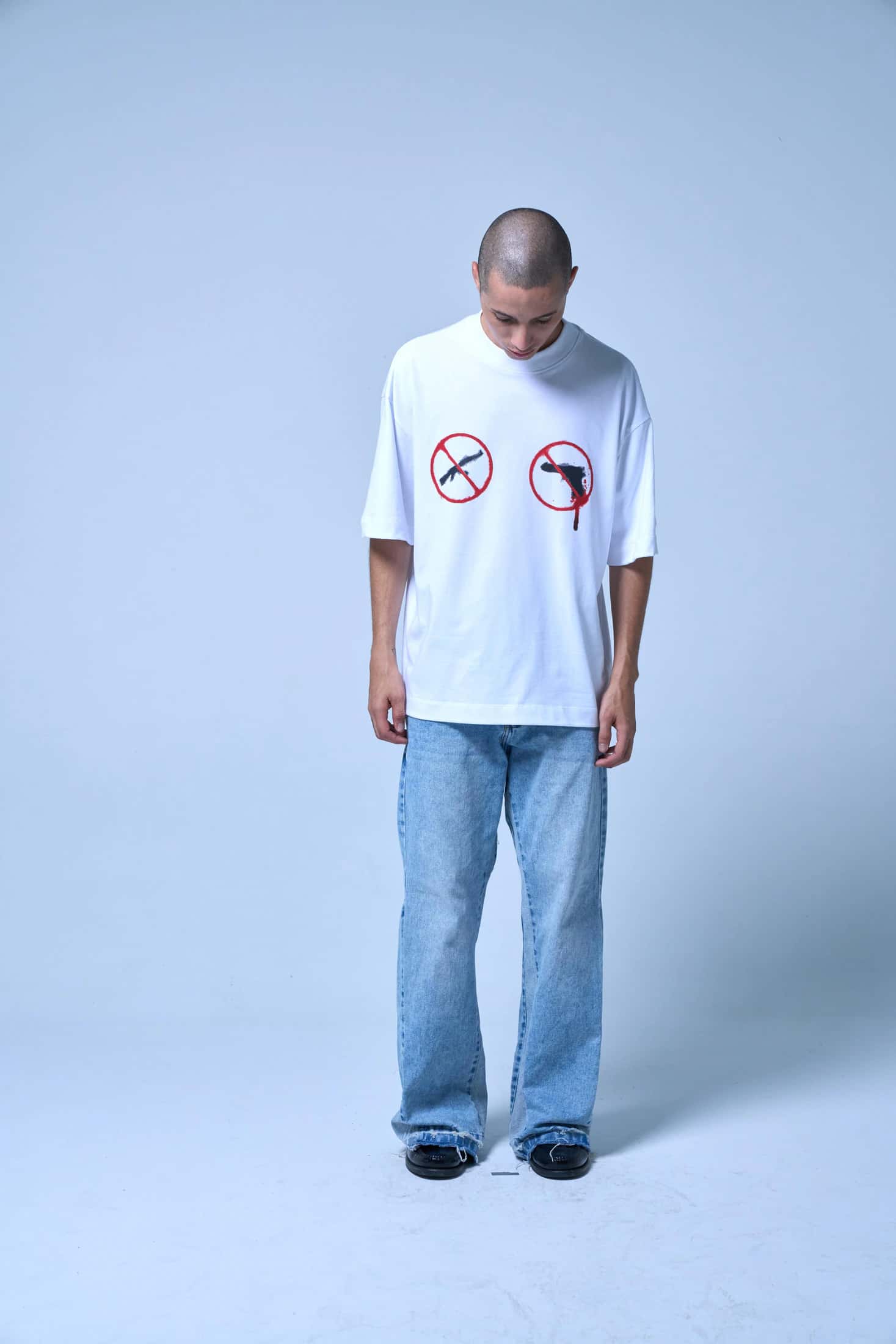 AMERICAN HORROR WHITE T-SHIRT - miniatura 2