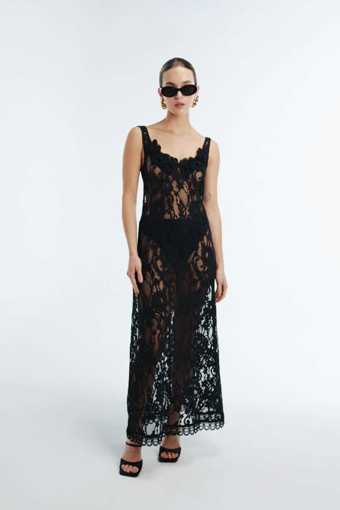 CONTESSA MAXI DRESS BLACK