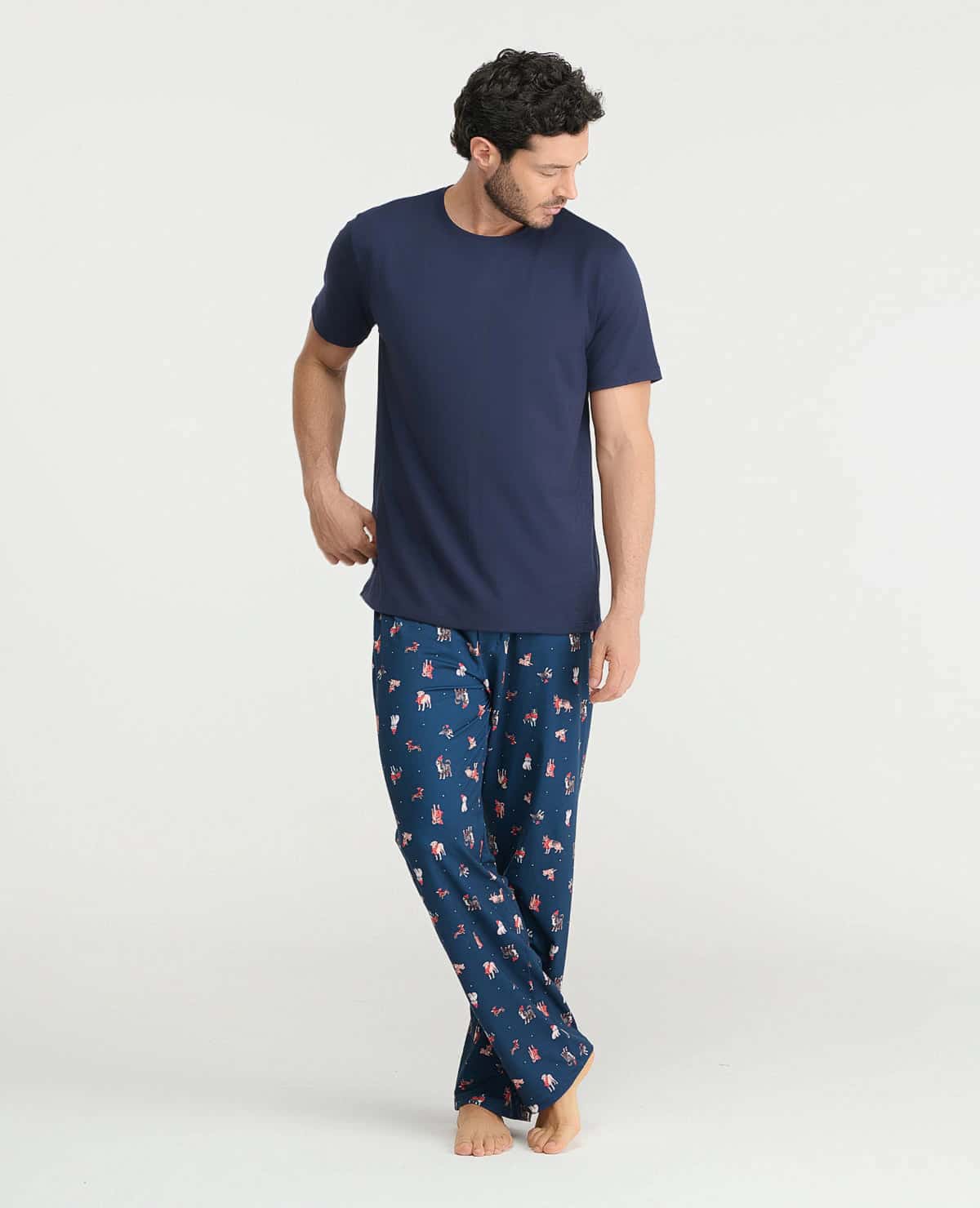 Pijama de Pantalón | Manga Corta | Silueta Amplia