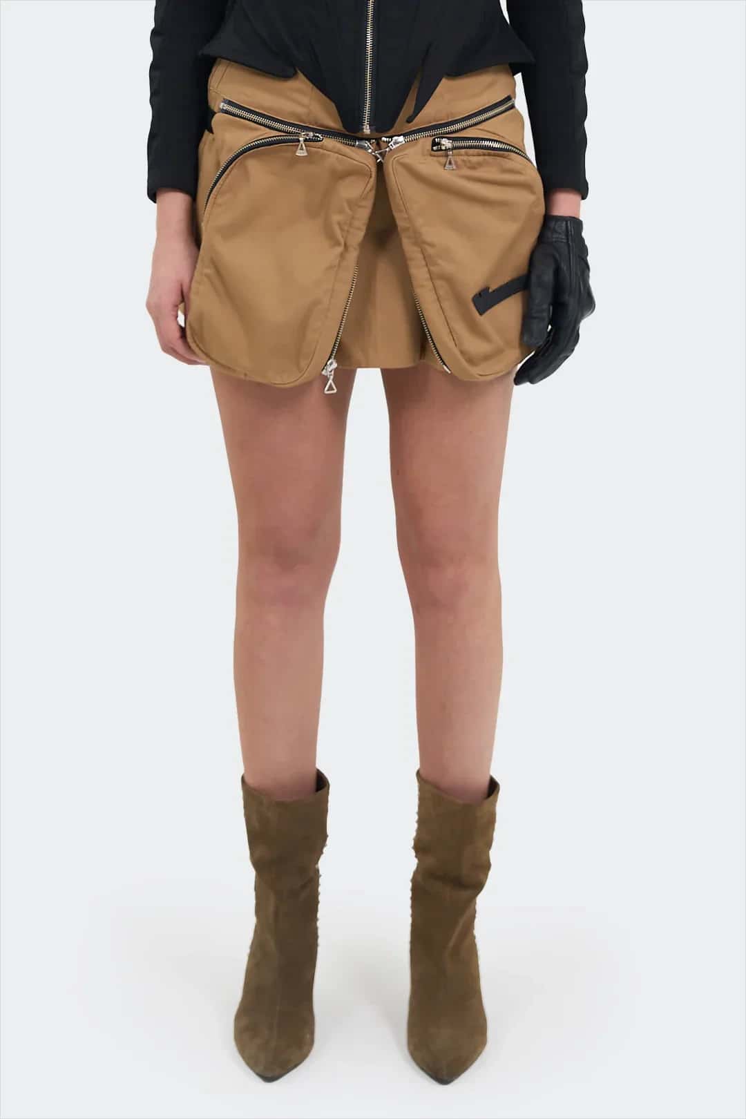 VENENO MINI FALDA ZIPPER BAG - MUJER