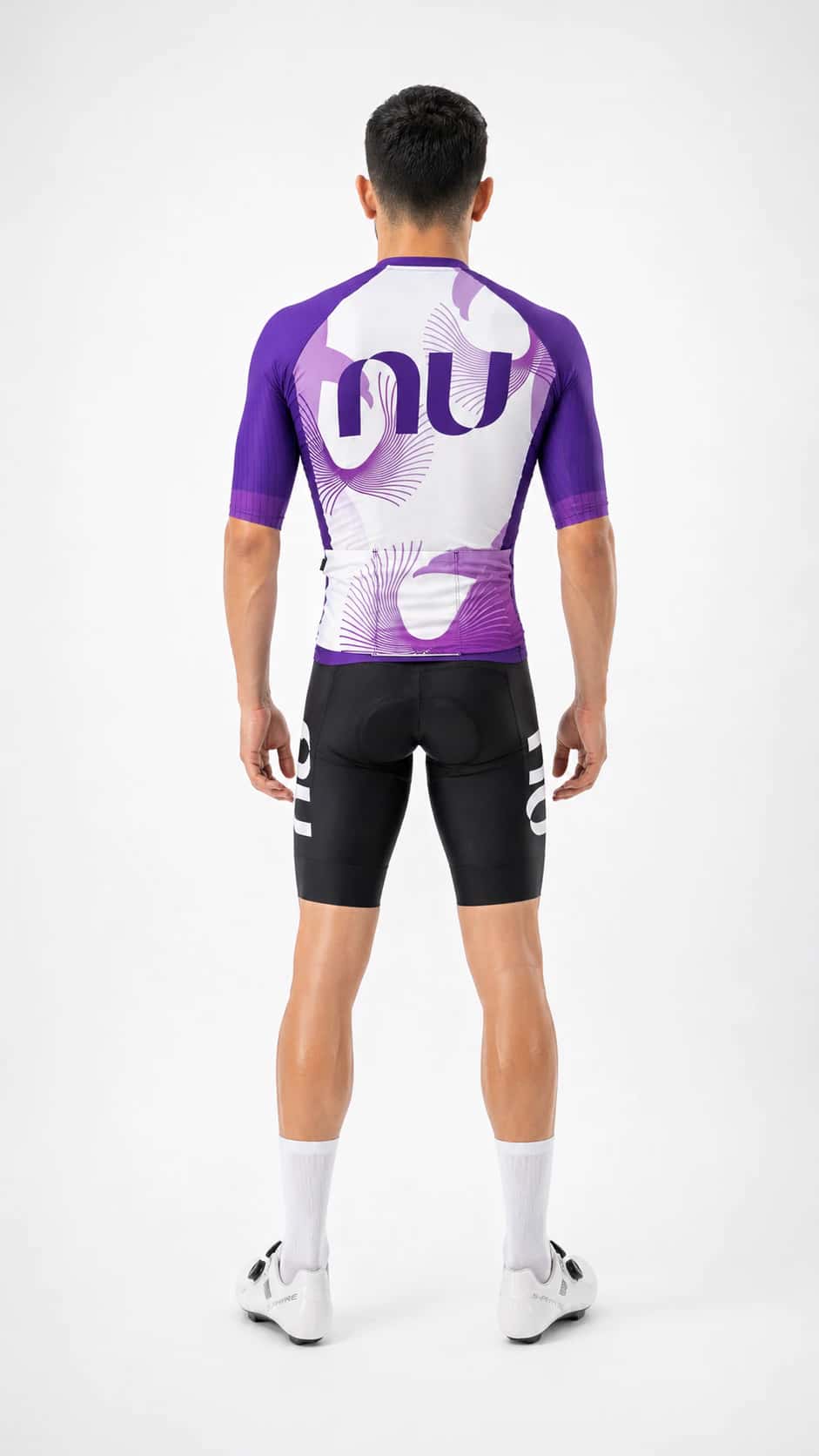 Jersey ciclismo MC División One - NU COLOMBIA Unisex blanco - miniatura 5