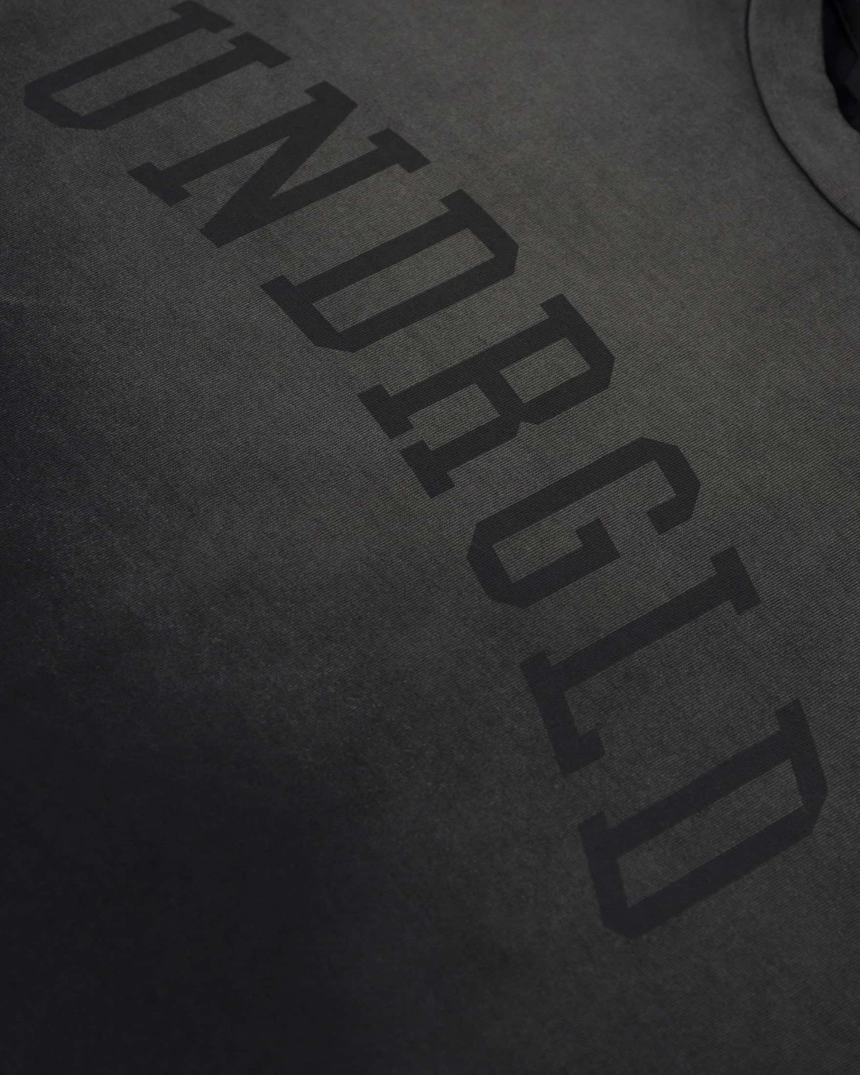 Line Varsity UNDRGLD Tshirt Faded Black - miniatura 4