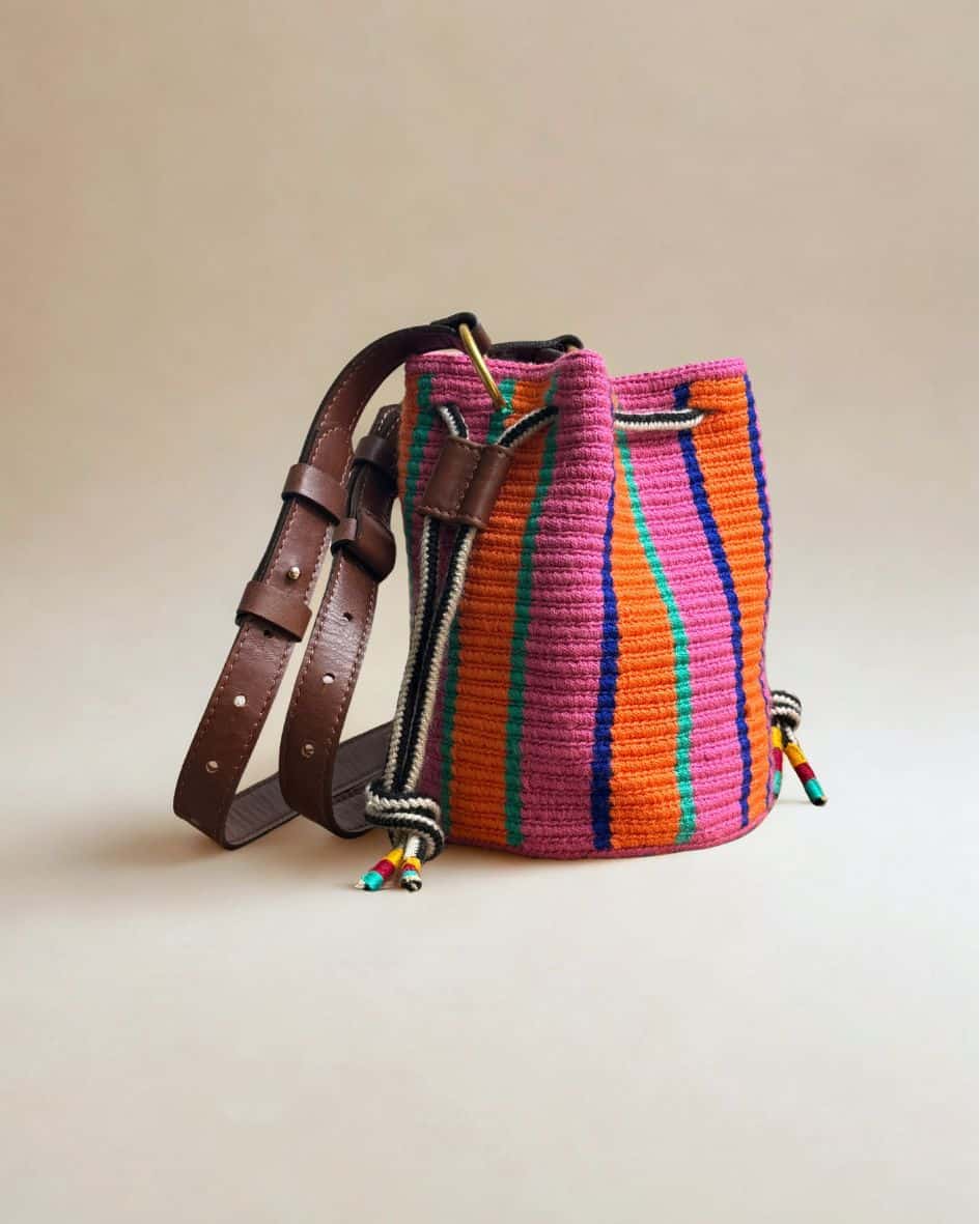 Cayetano Small Bucket Bag - miniatura 3