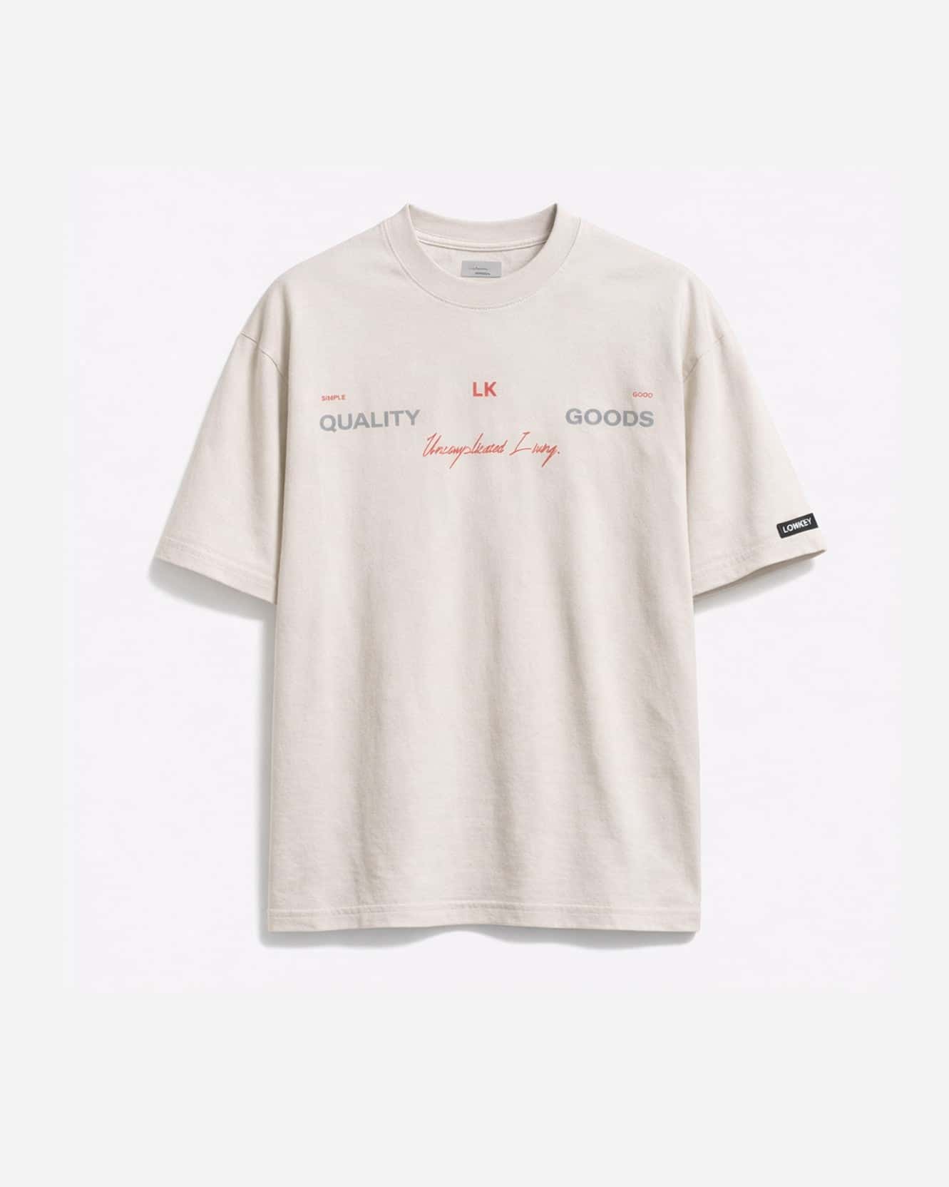 CAMISETA GRIS QG - GOODS