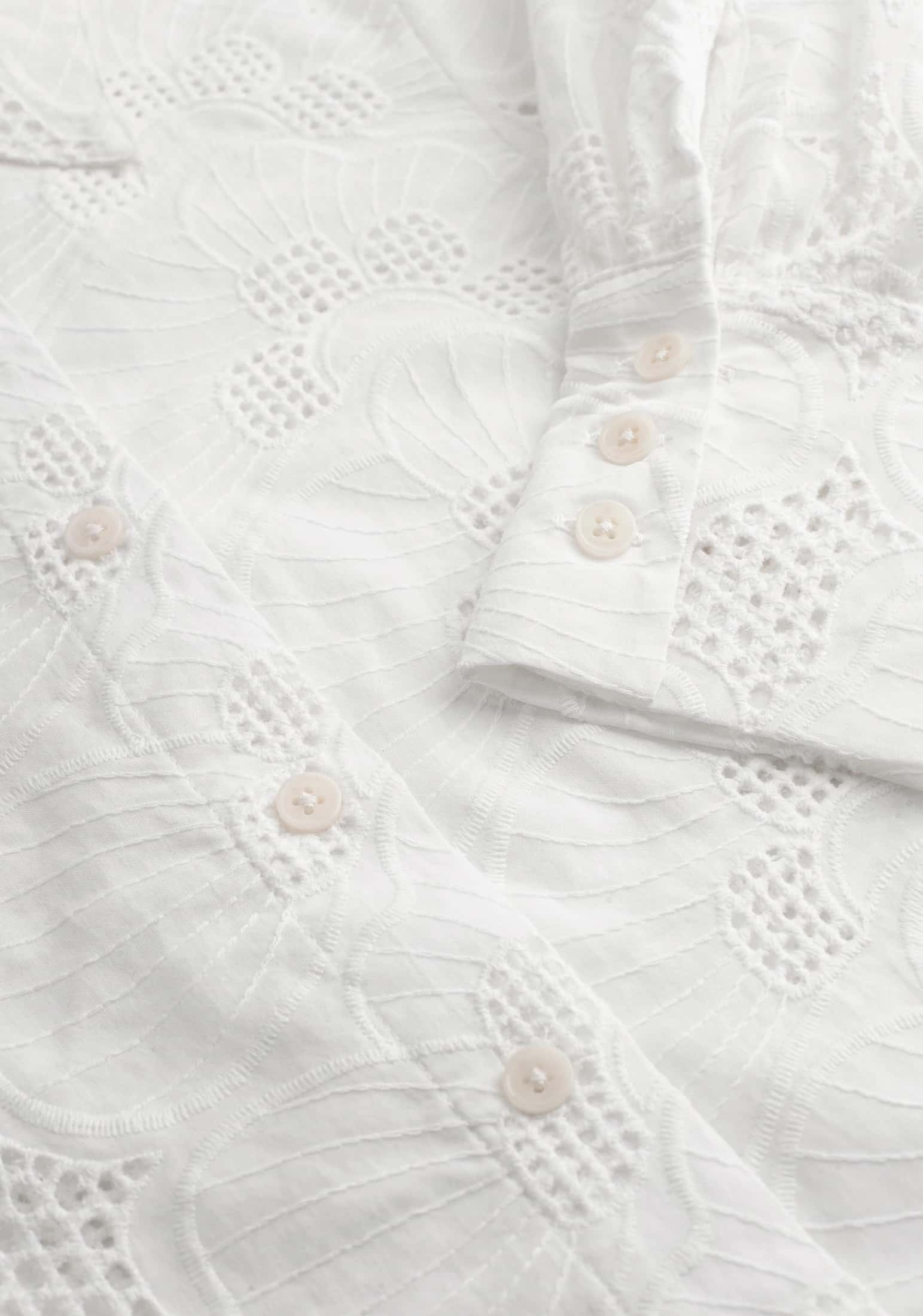 Camisa Abril Ojalillo Blanco - miniatura 2