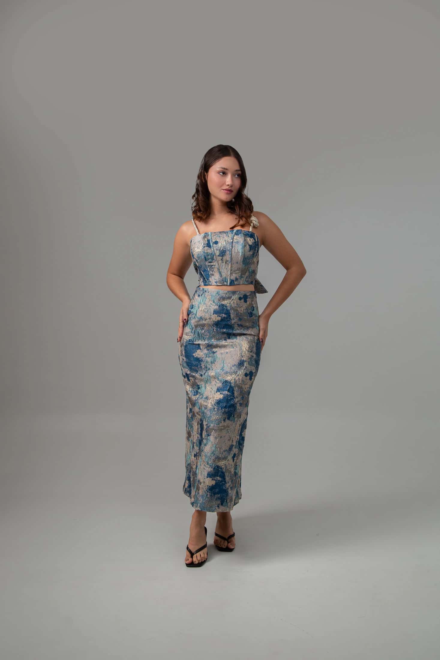 LIVI  FALDA AZUL