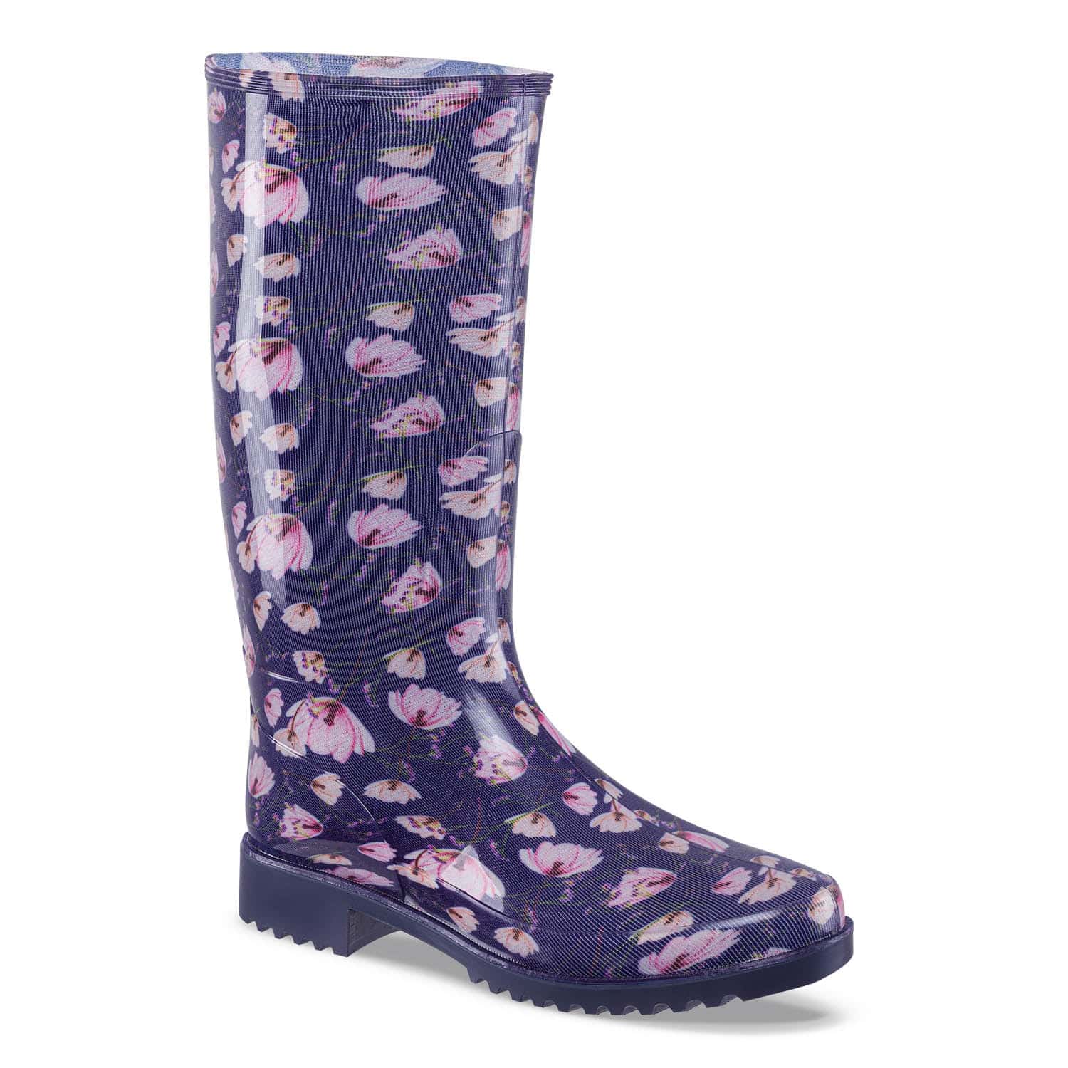 Botas Lluvia Hotaru Azul Croydon Para Mujer