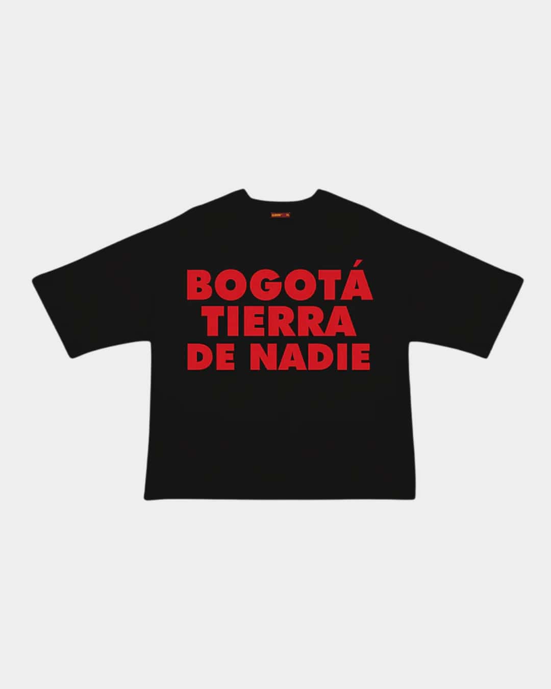 BOGOTA TIERRA DE NADIE TEE NEGRA