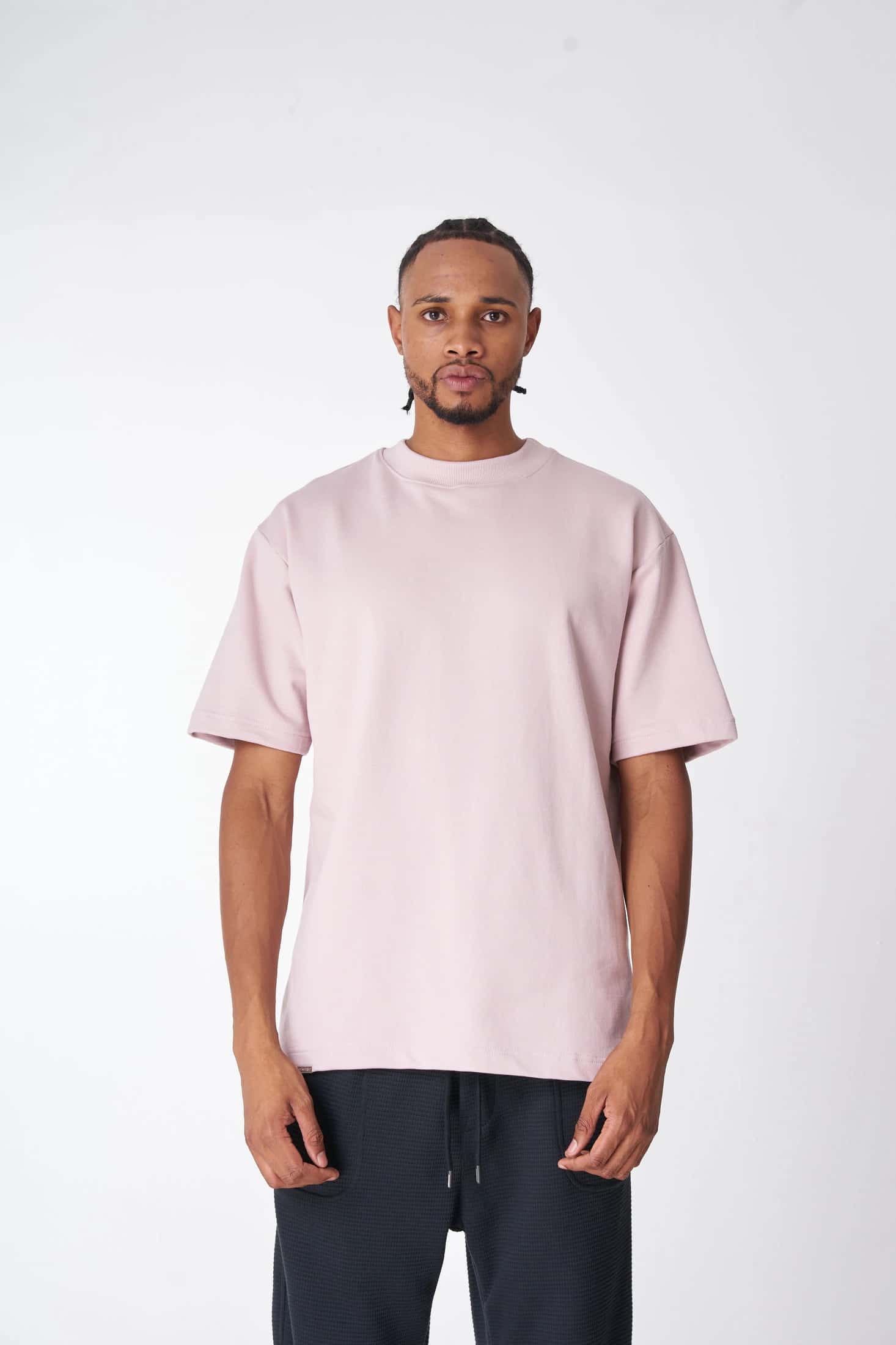 CAMISETA 300 GRAMOS 100% ALGODÓN ROSA