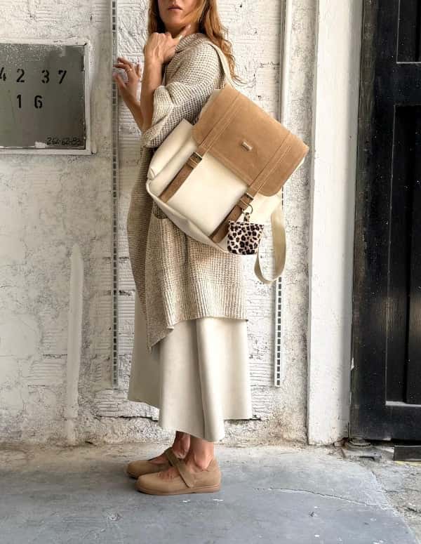 MORRAL WORK BEIGE/LATTE