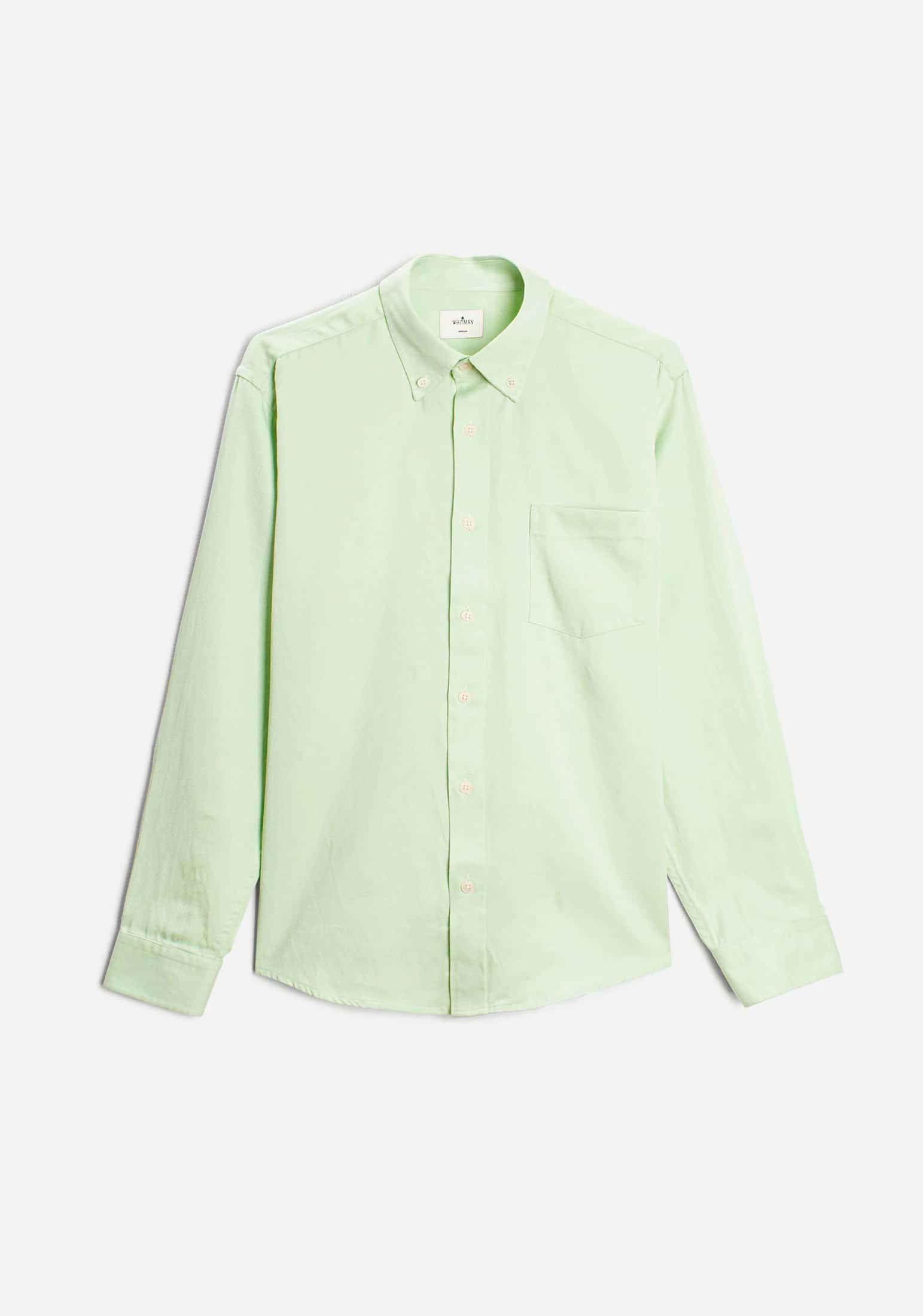 Camisa H CF Hamilton Tencel Verde Claro