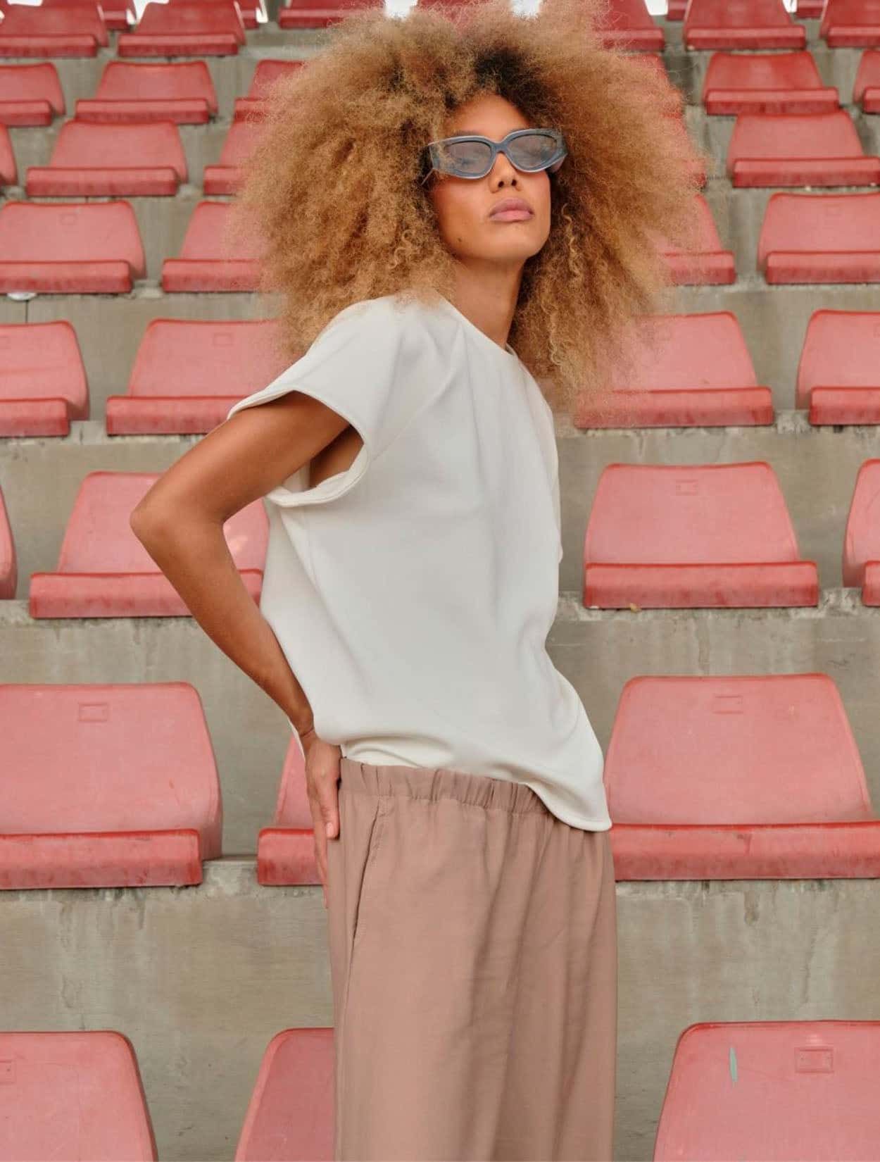 BLUSA FRAME MODESSA IVORY