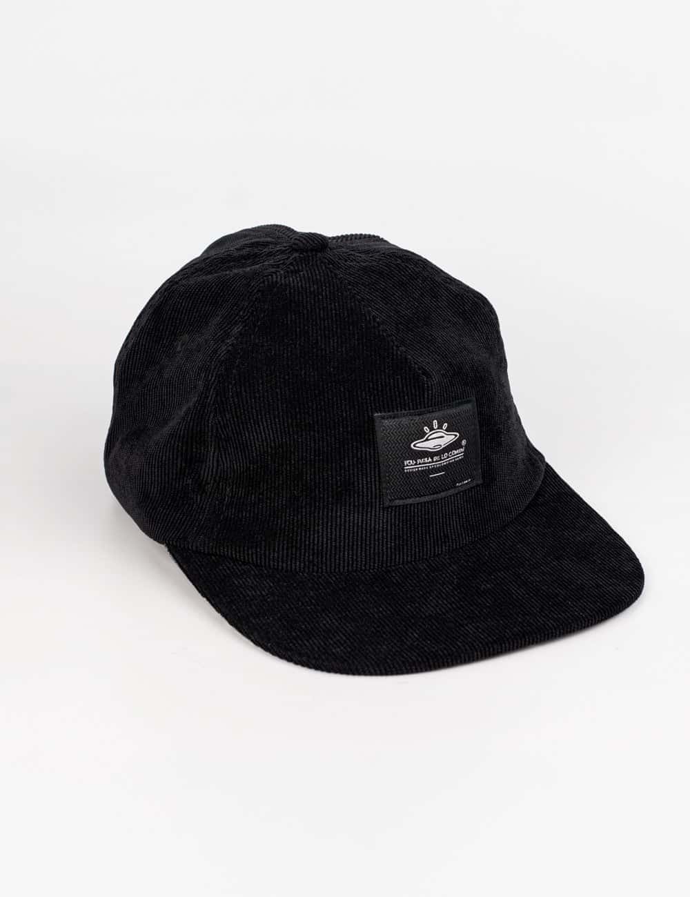 Gorra Desestructurada Pana negro Origen Unisex