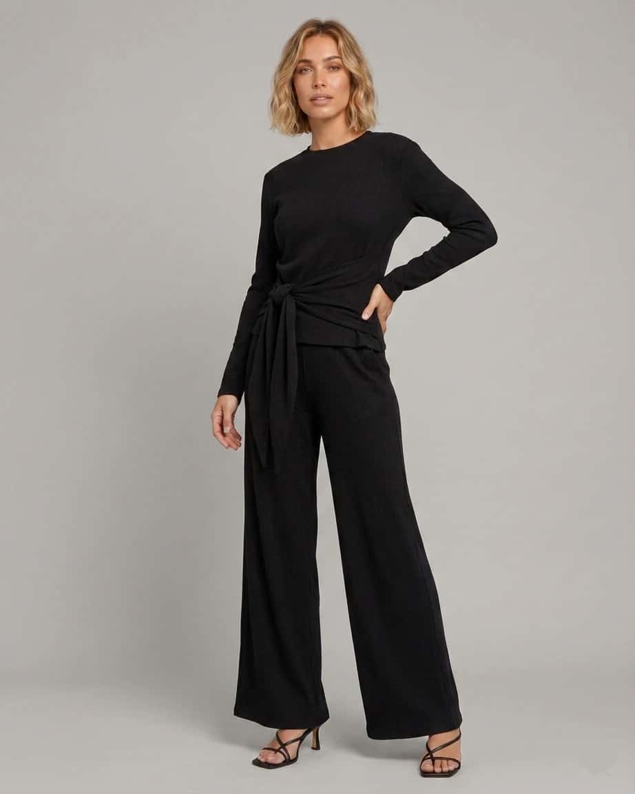 Elena wrap tie top - miniatura 5