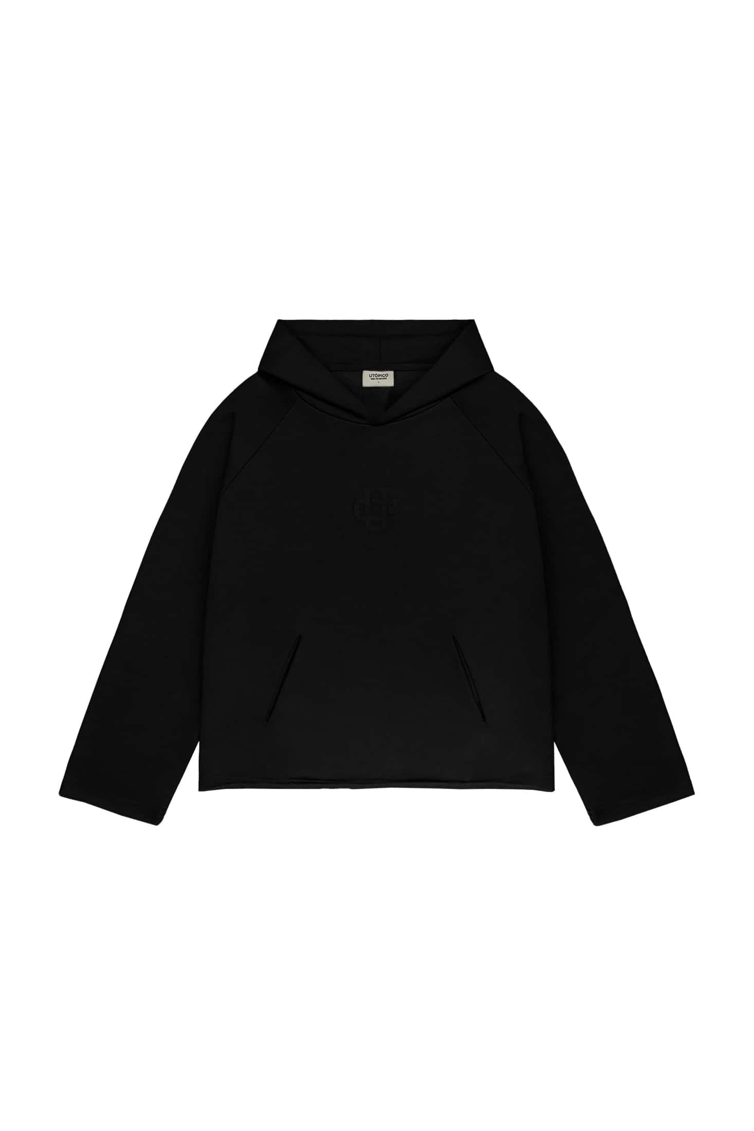 HOODIE BASICS V2 - NEGRO - miniatura 6